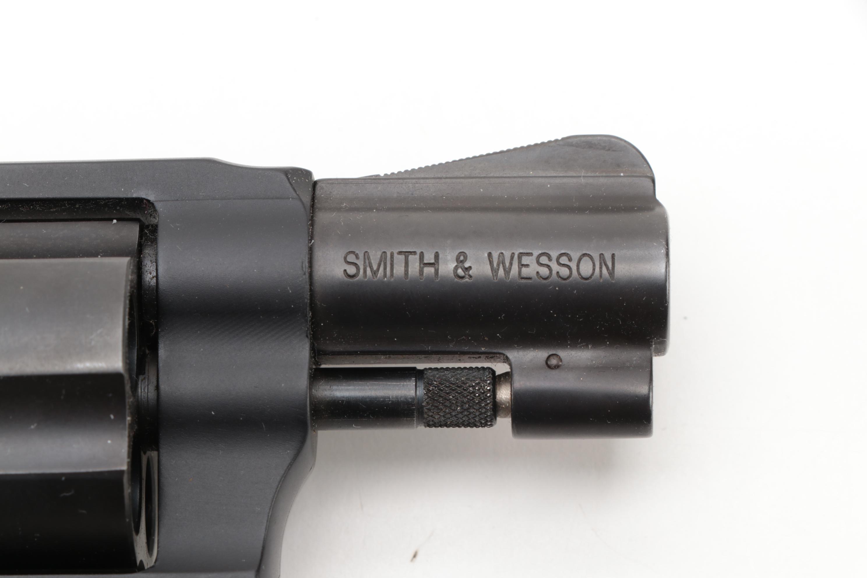 Smith and Wesson .38 Airweight Hammerless Revolver