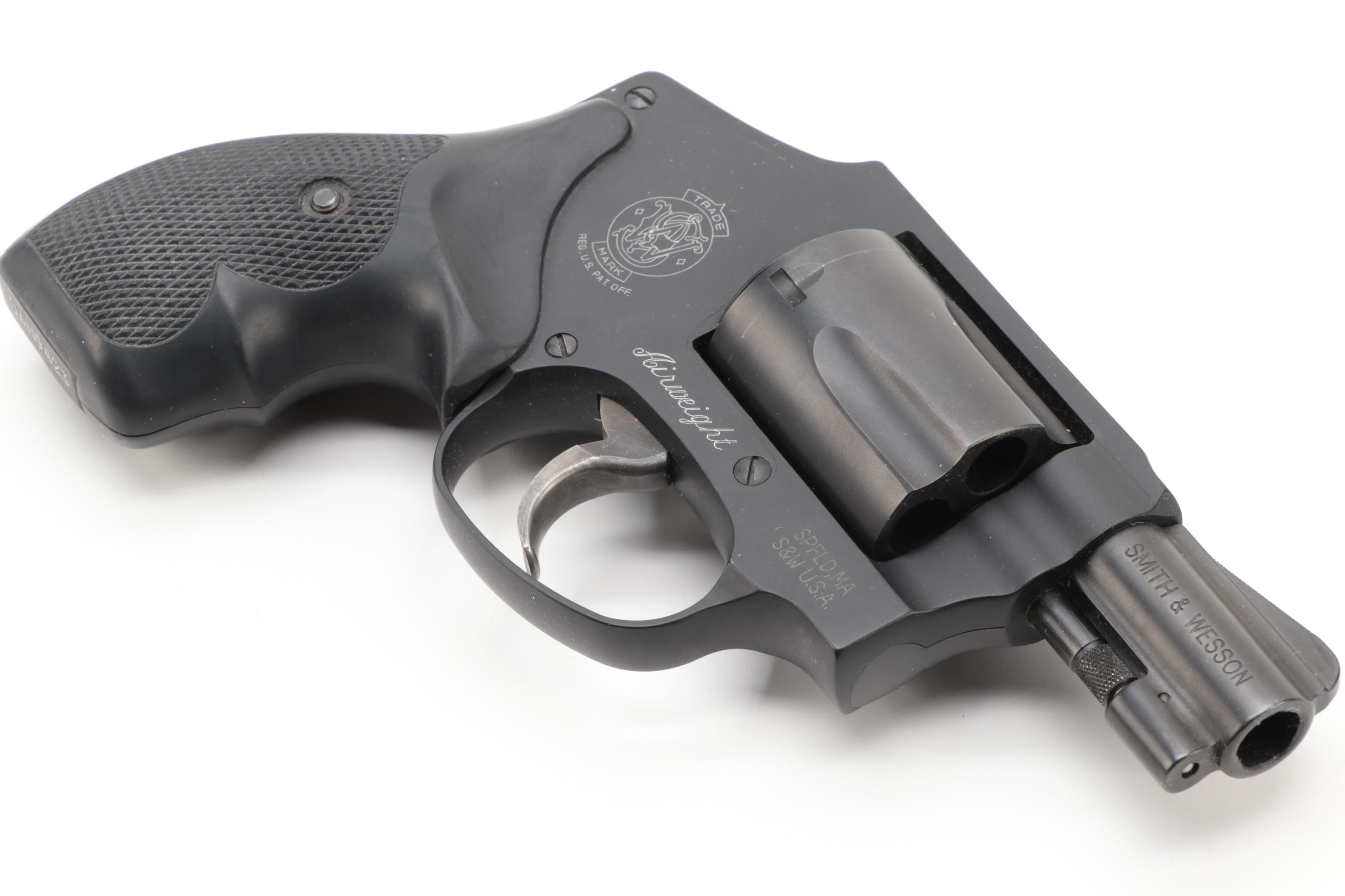 Smith and Wesson .38 Airweight Hammerless Revolver