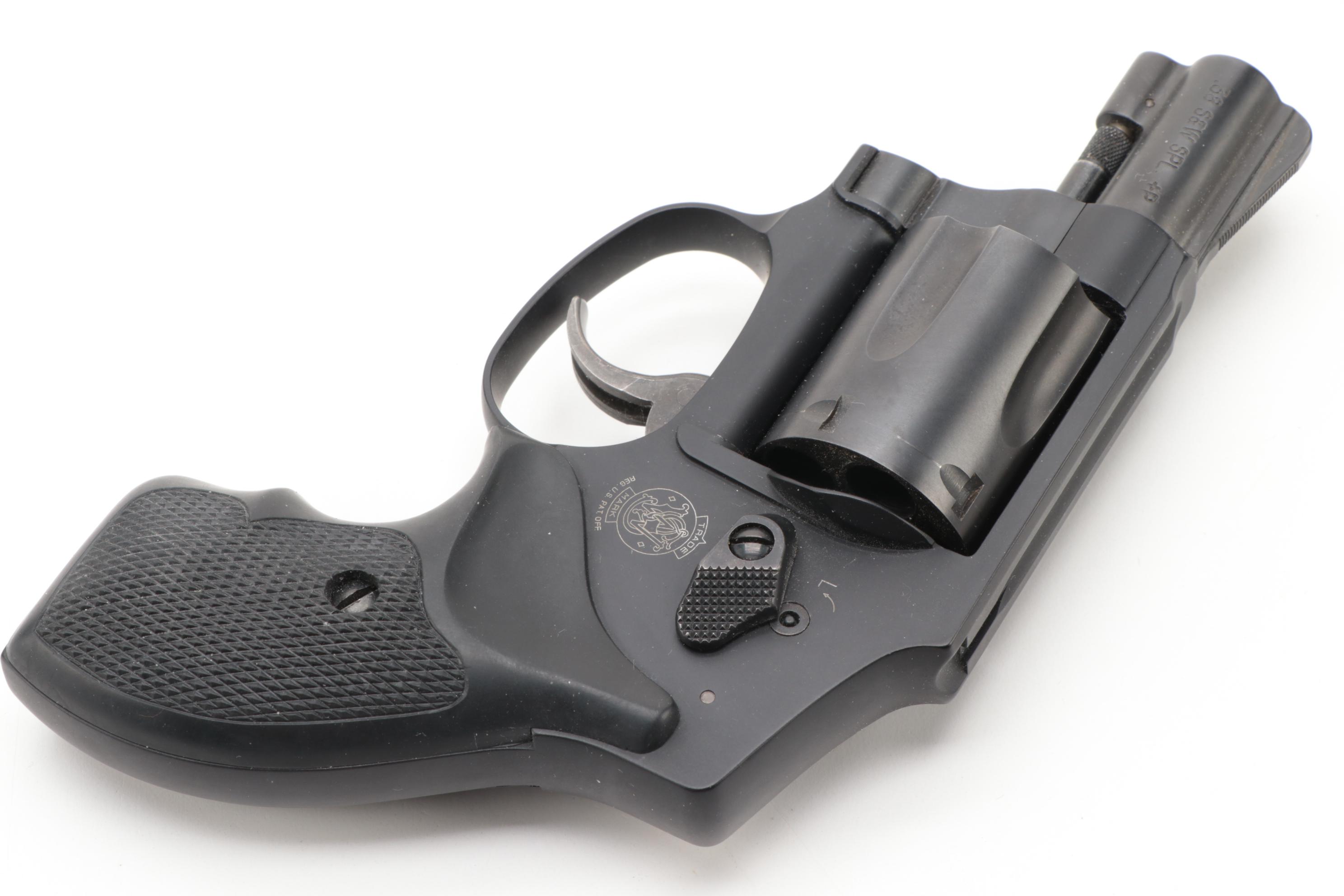 Smith and Wesson .38 Airweight Hammerless Revolver
