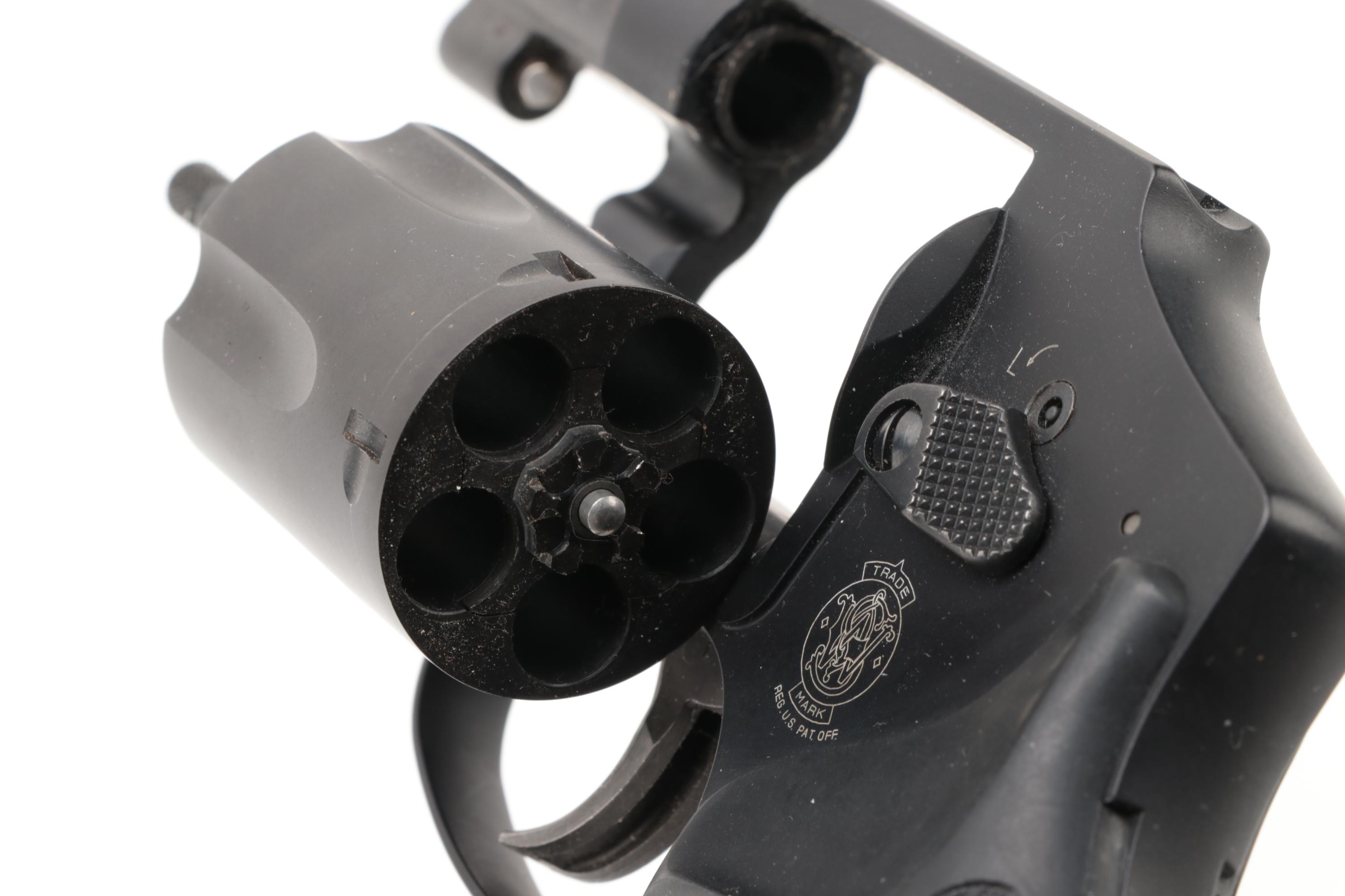 Smith and Wesson .38 Airweight Hammerless Revolver