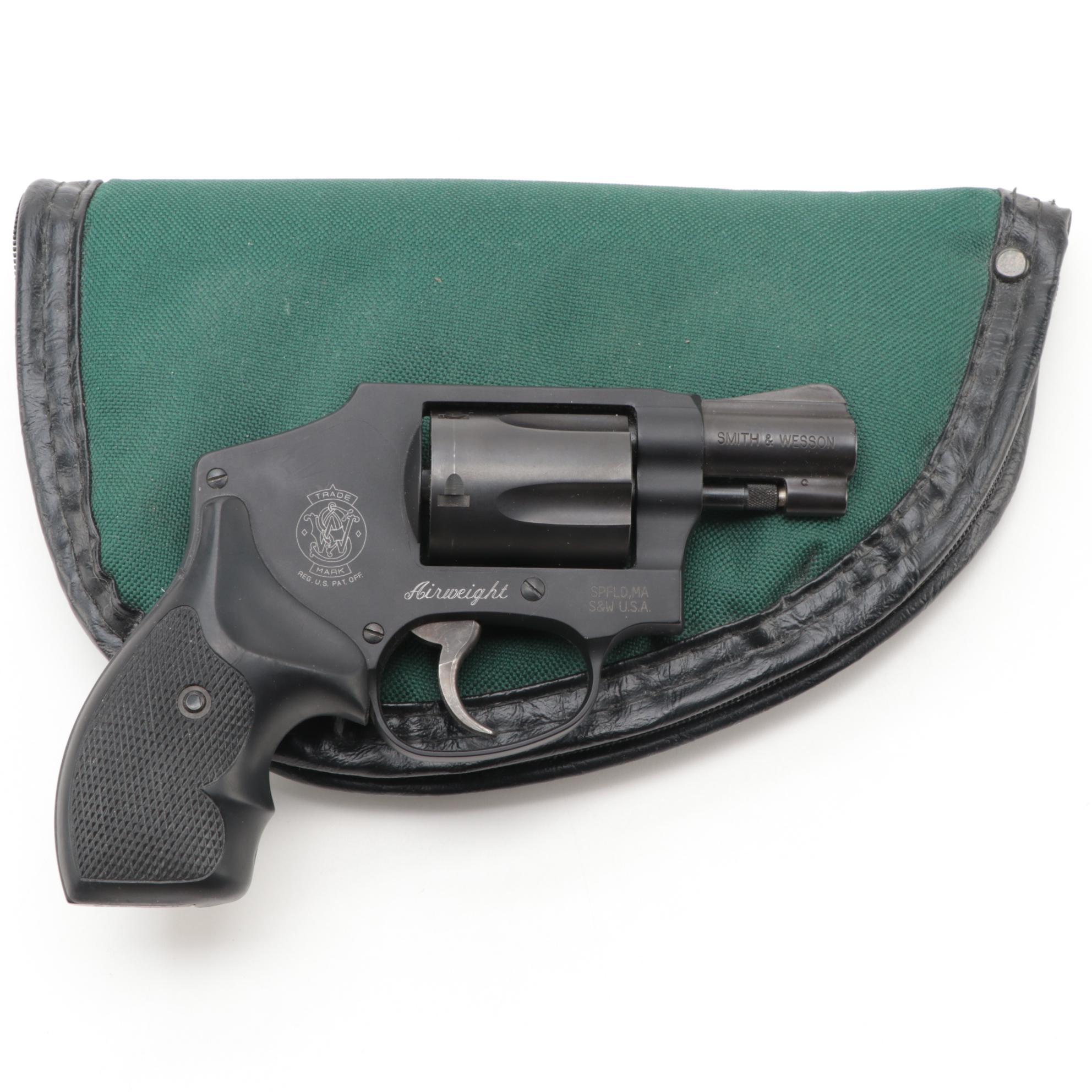 Smith and Wesson .38 Airweight Hammerless Revolver