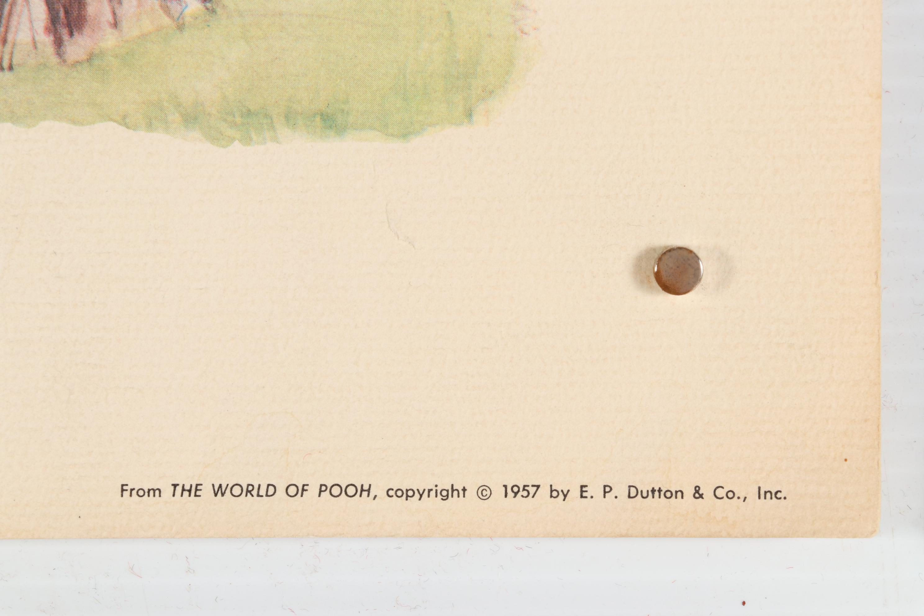 Offset Lithographs after E. H. Shepard "The World of Pooh," circa 1957