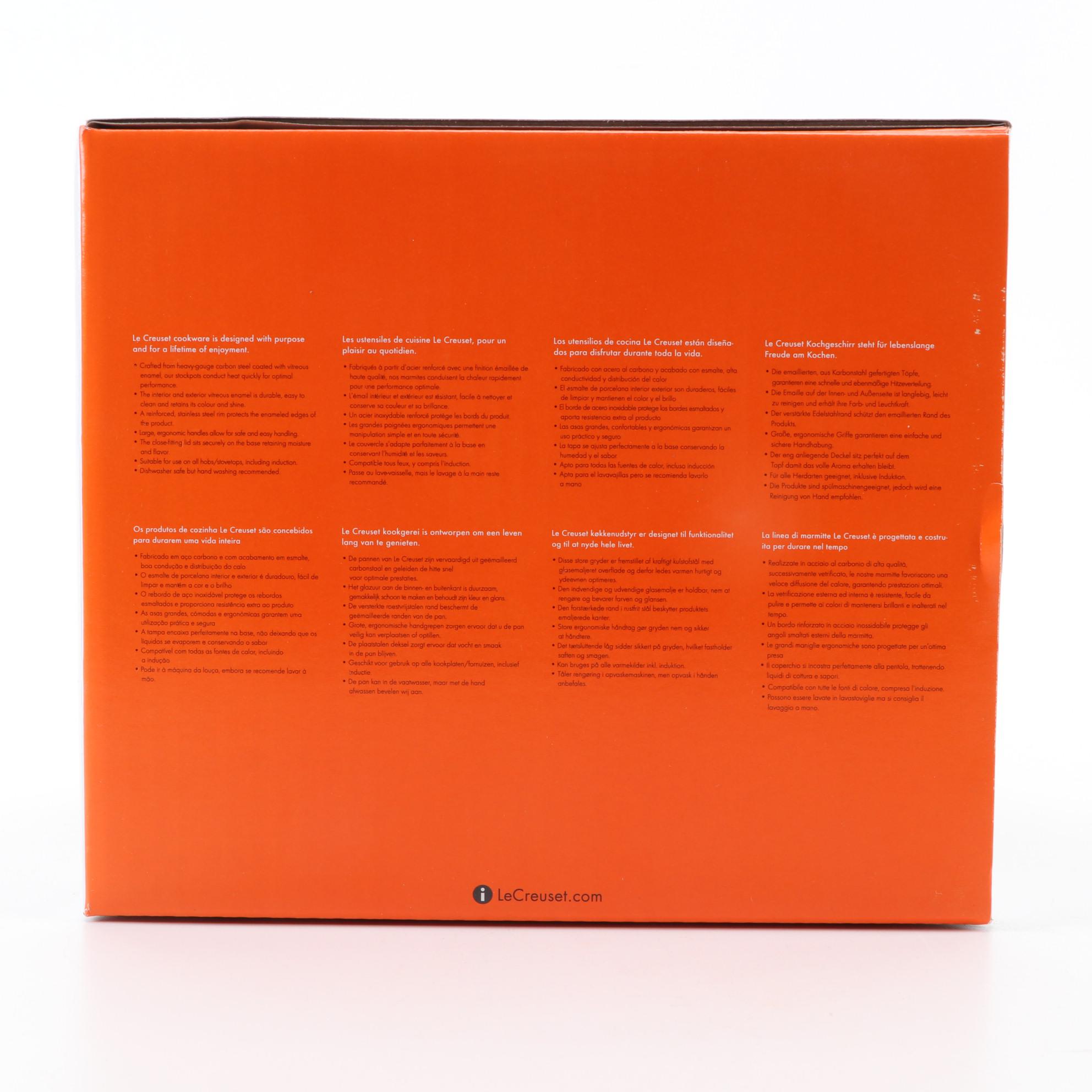 Le Creuset Cobalt Enameled Steel Mussel Pot and Stoneware Au Gratin Bowls