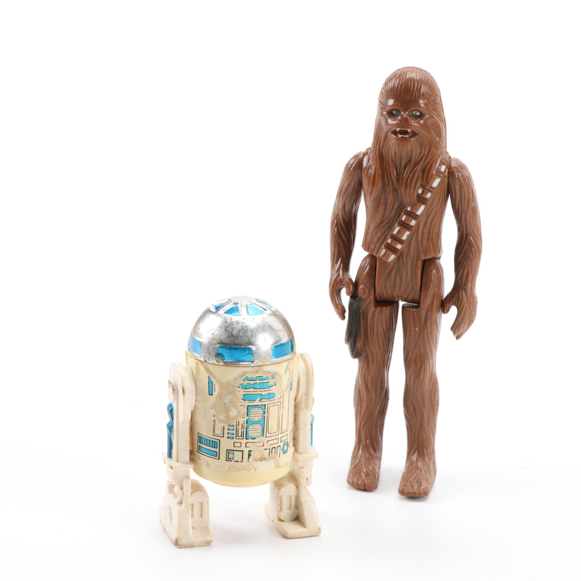 Kenner C-3PO Action Figure Case with Star Wars Action Figures