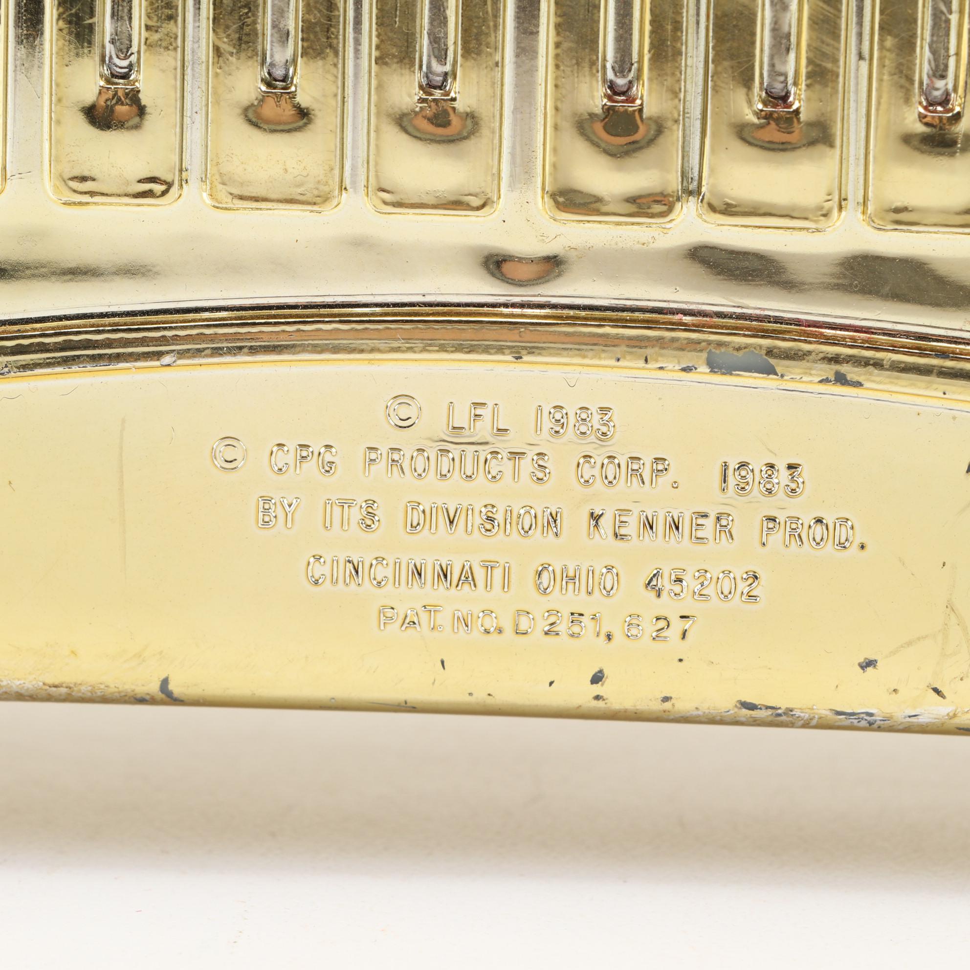 Kenner C-3PO Action Figure Case with Star Wars Action Figures