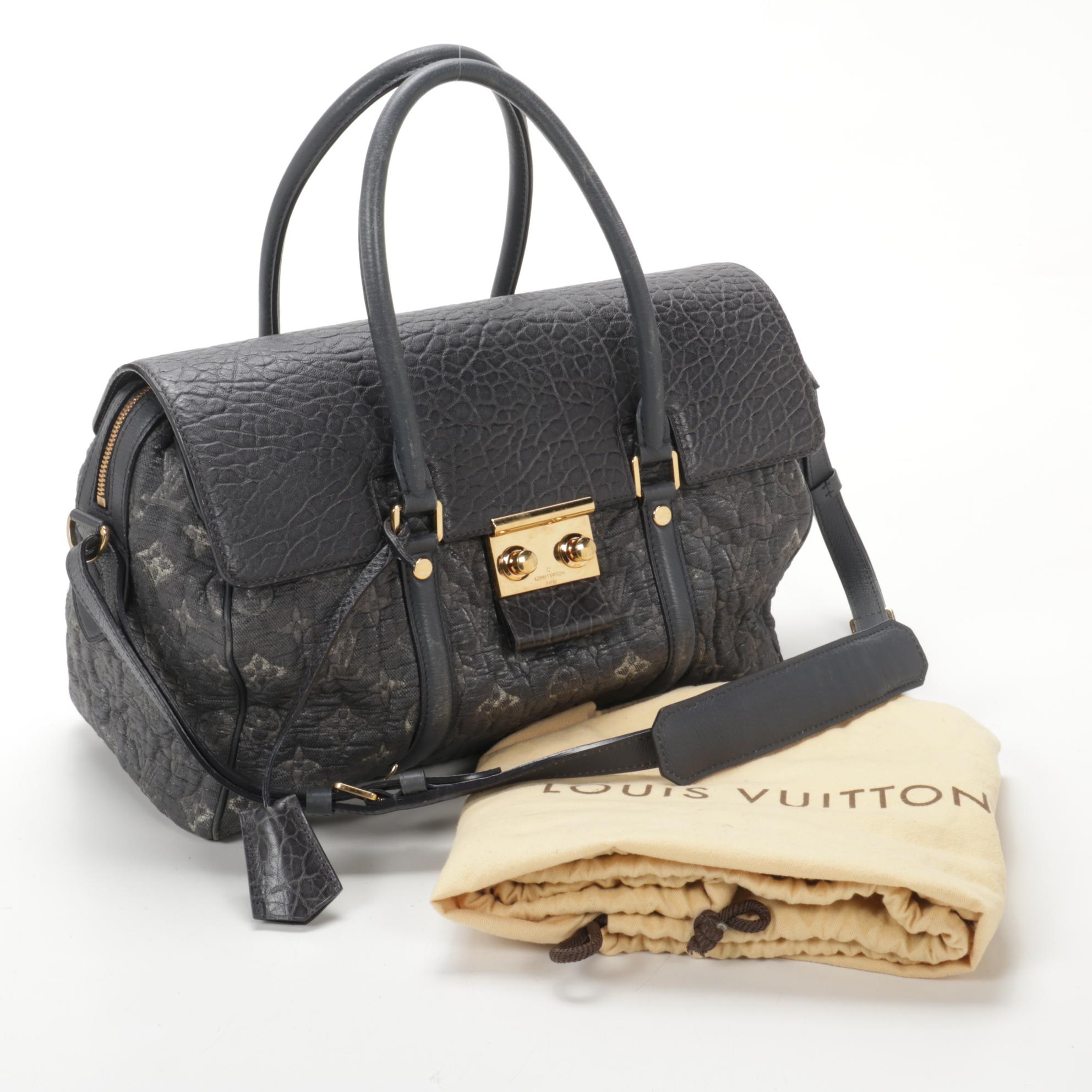 Louis Vuitton Volupte Psyche Handbag Limited Edition Monogram Jacquard