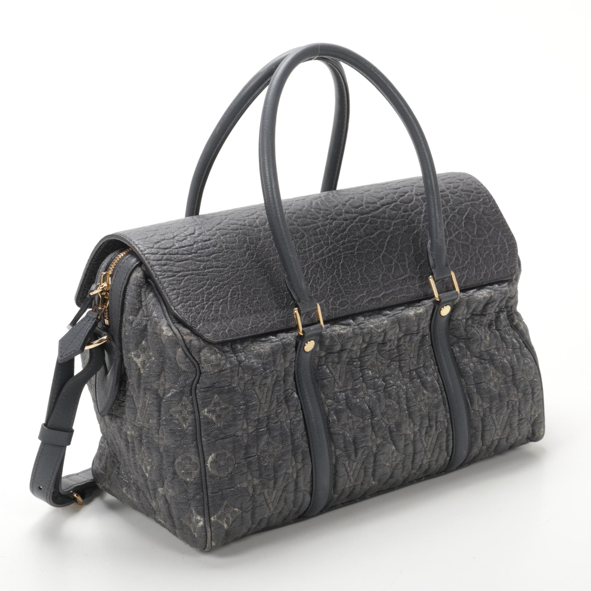 Louis Vuitton Volupte Psyche Handbag Limited Edition Monogram Jacquard