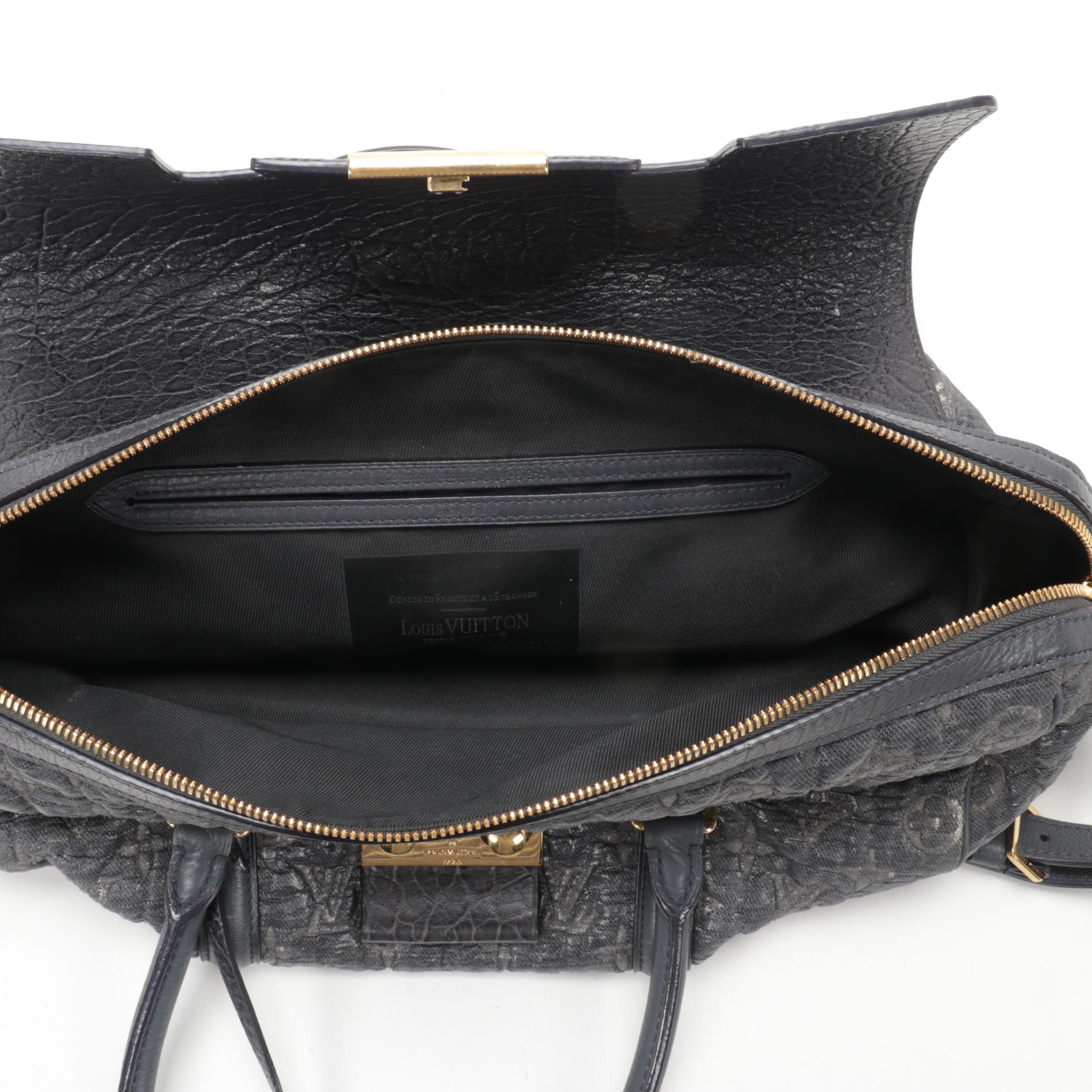 Louis Vuitton Volupte Psyche Handbag Limited Edition Monogram Jacquard