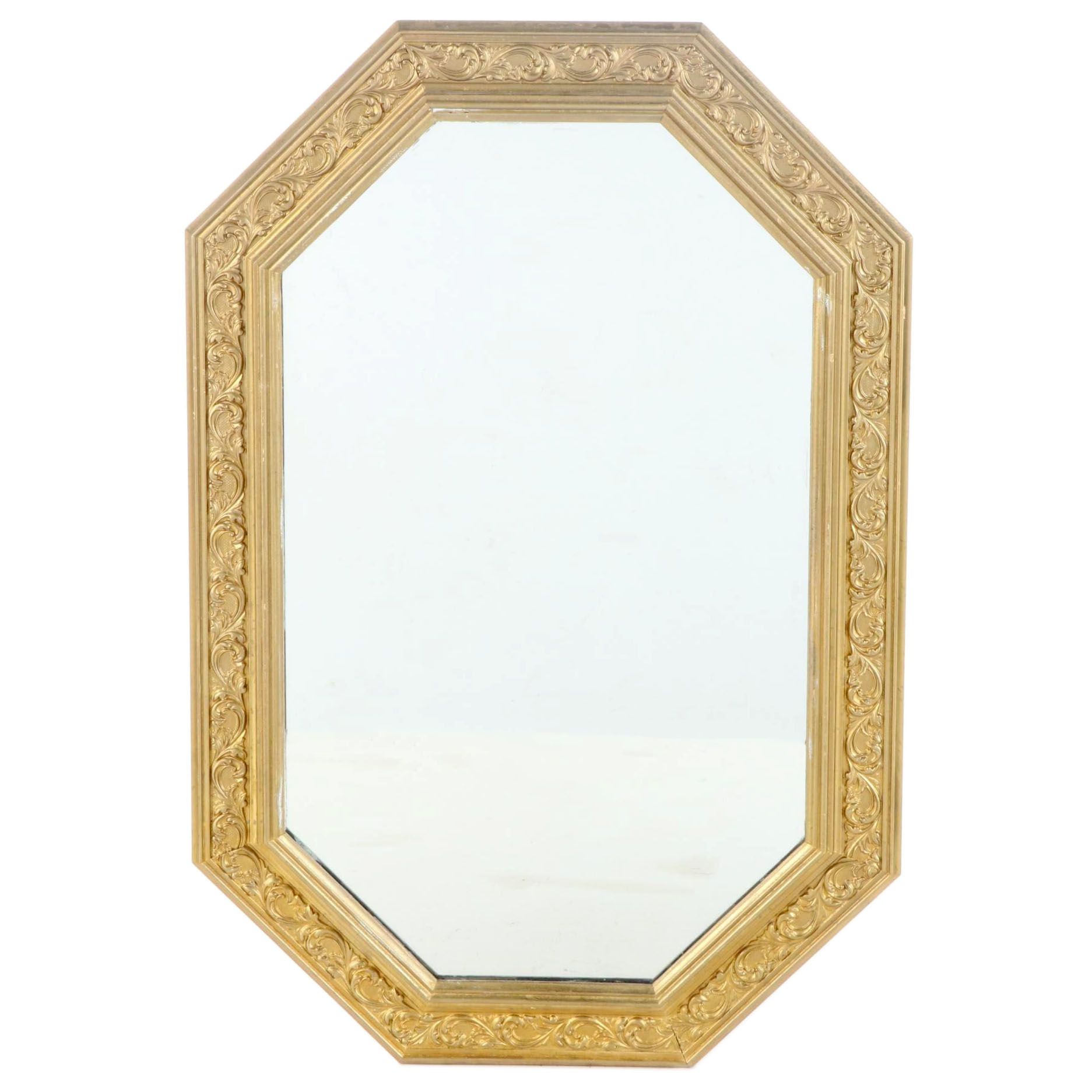 J.A. Olson Company Giltwood Mirror, Mid-20th Century