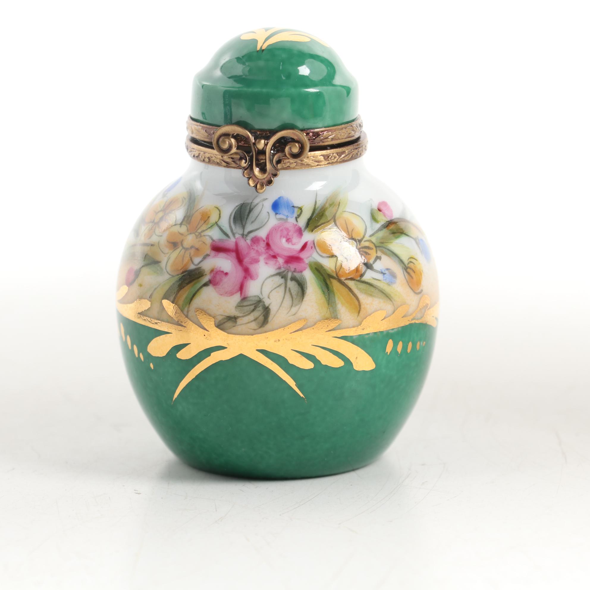 La Gloriette Hand-Painted Porcelain Limoges Box