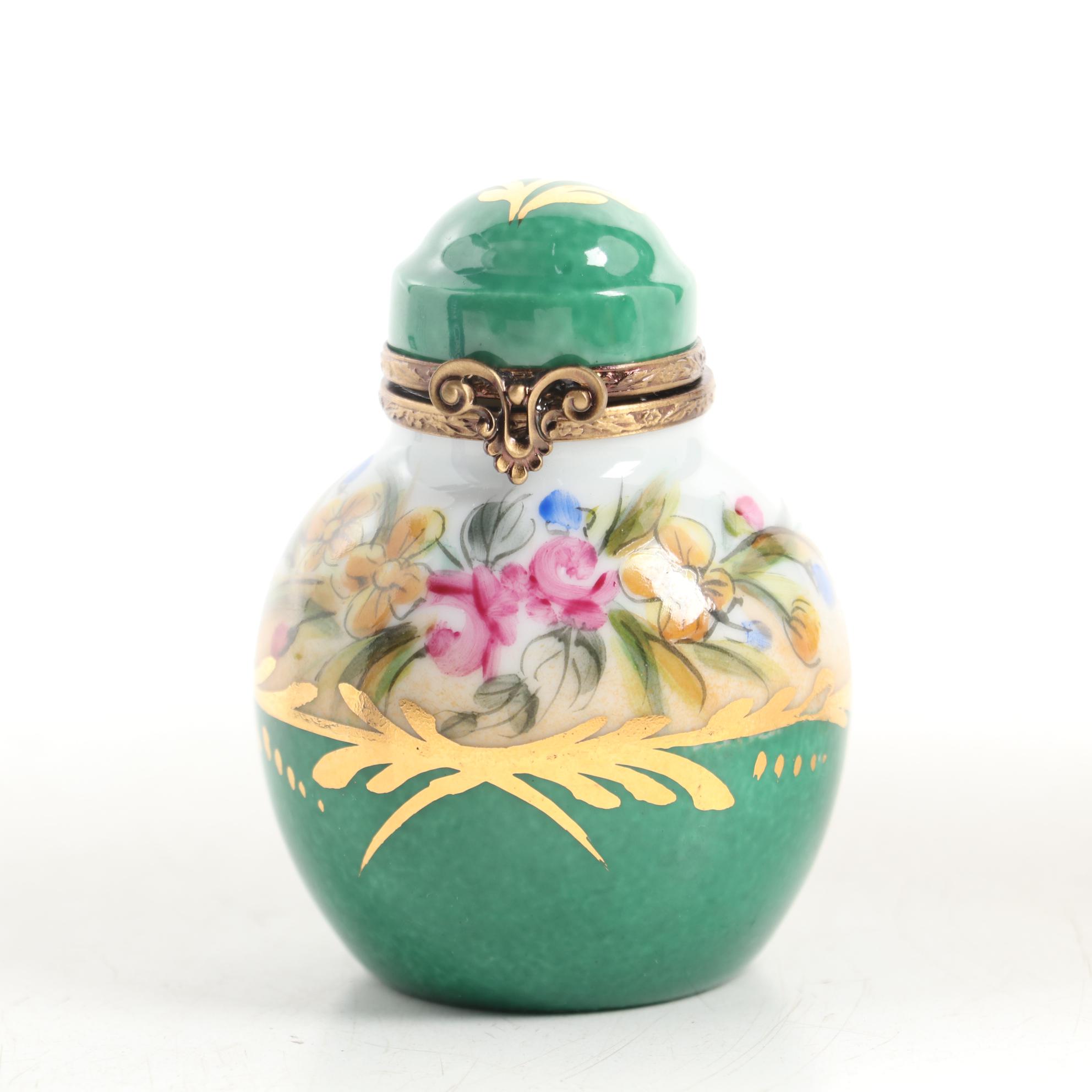 La Gloriette Hand-Painted Porcelain Limoges Box