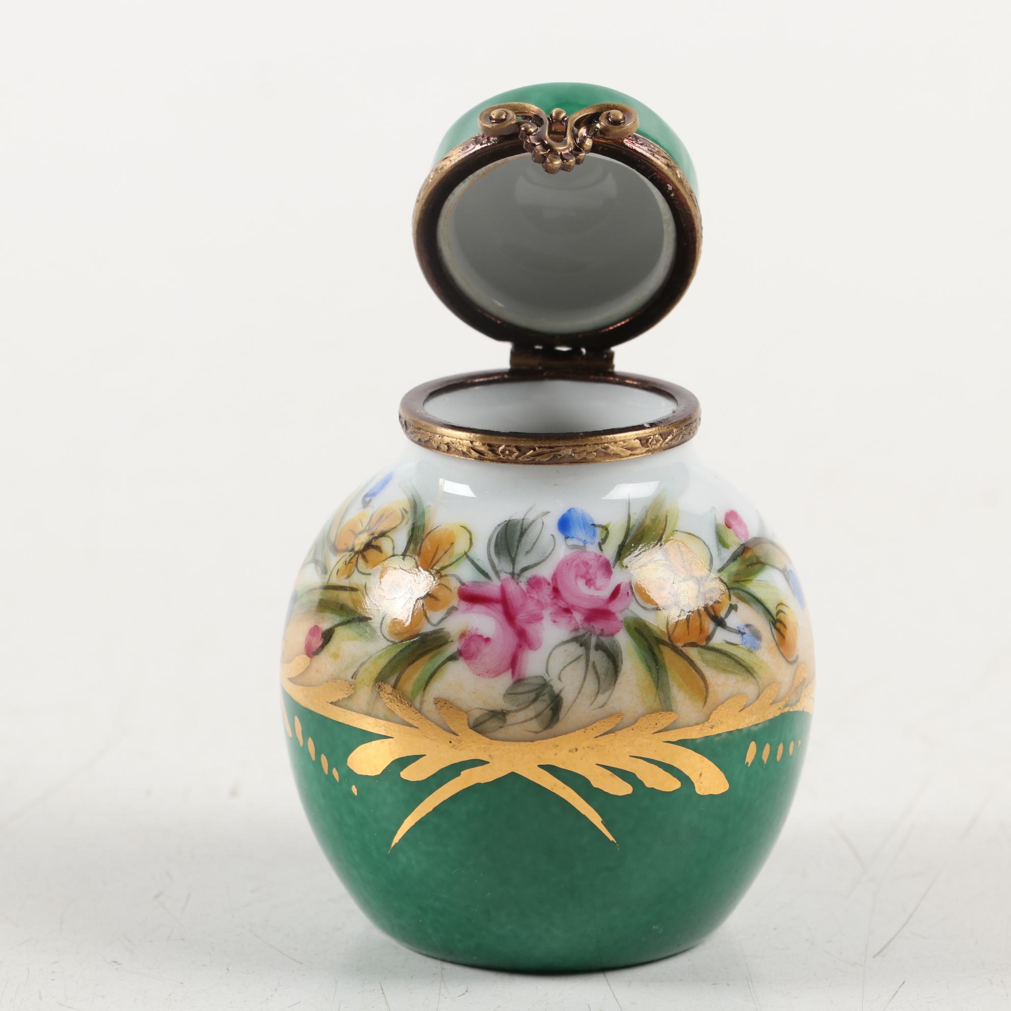 La Gloriette Hand-Painted Porcelain Limoges Box