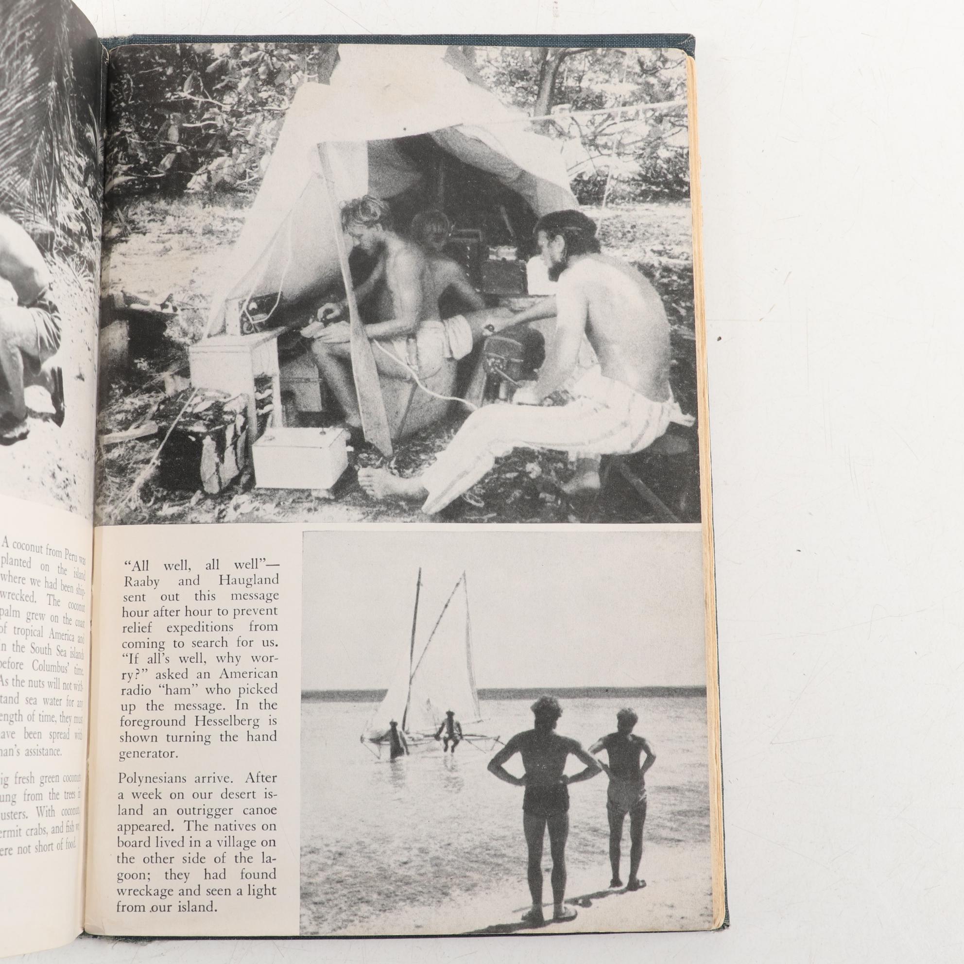 First Edition, First Printing "Kon-Tiki" by Thor Heyerdahl, 1950