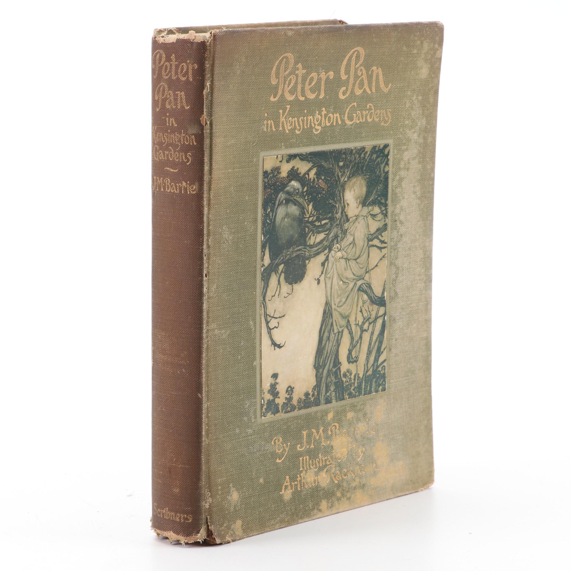 Arthur Rackham Illustrated "Peter Pan in Kensington Gardens," 1912