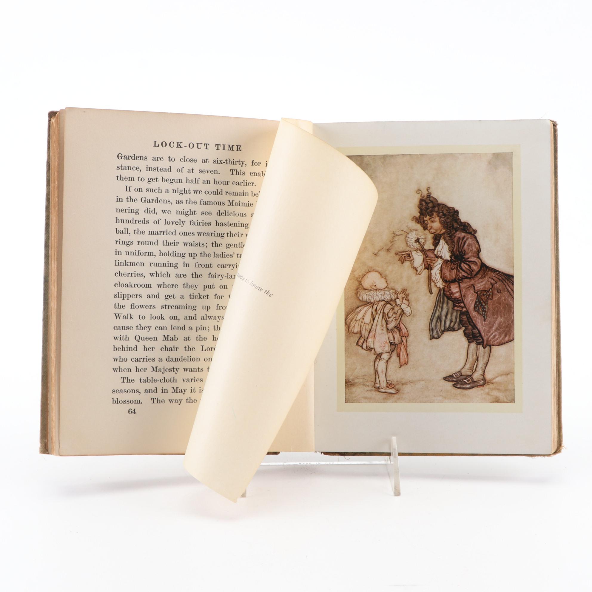 Arthur Rackham Illustrated "Peter Pan in Kensington Gardens," 1912