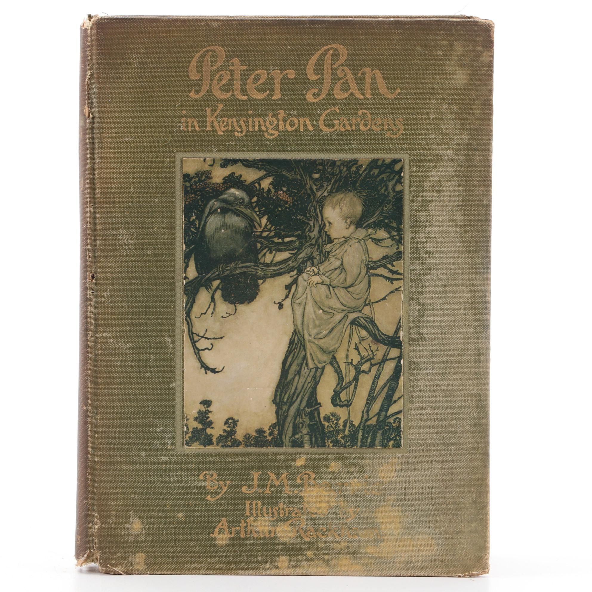 Arthur Rackham Illustrated "Peter Pan in Kensington Gardens," 1912