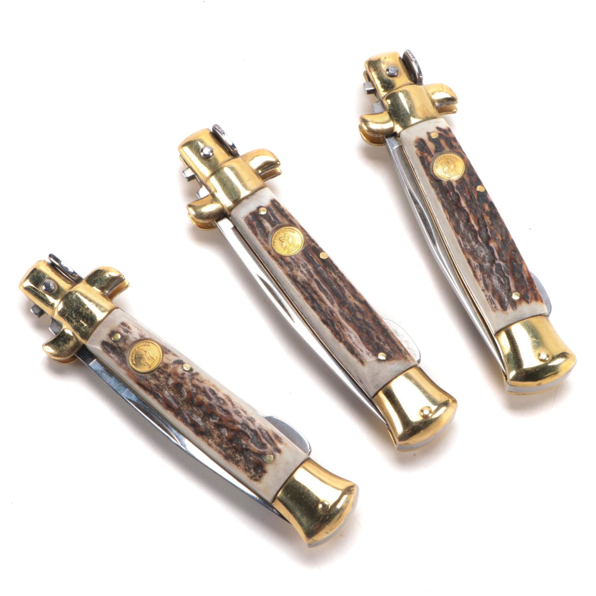 Three Kissing Crane KC 46 Folding Knives