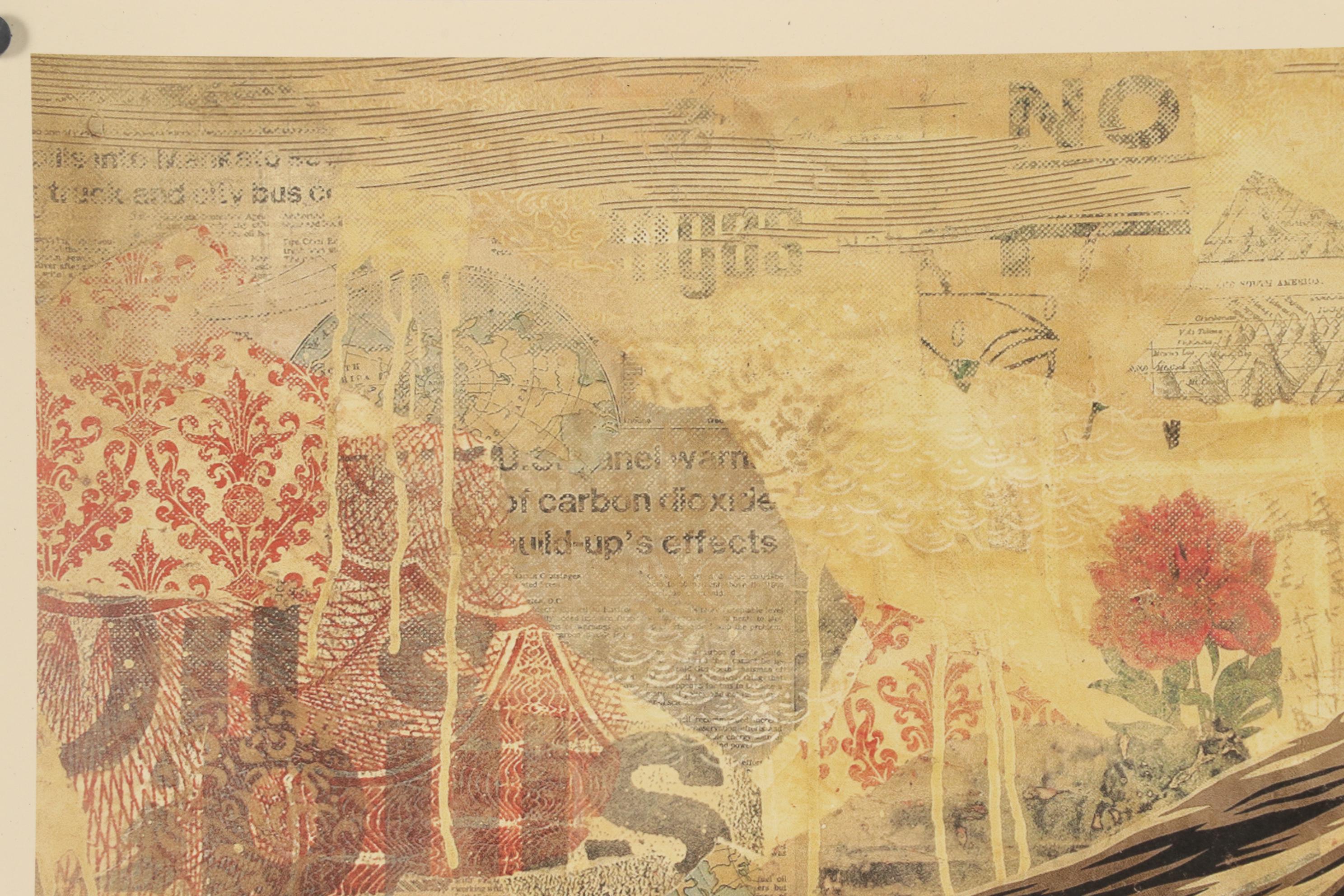 Shepard Fairey Offset Print "Dark Wave," 2021