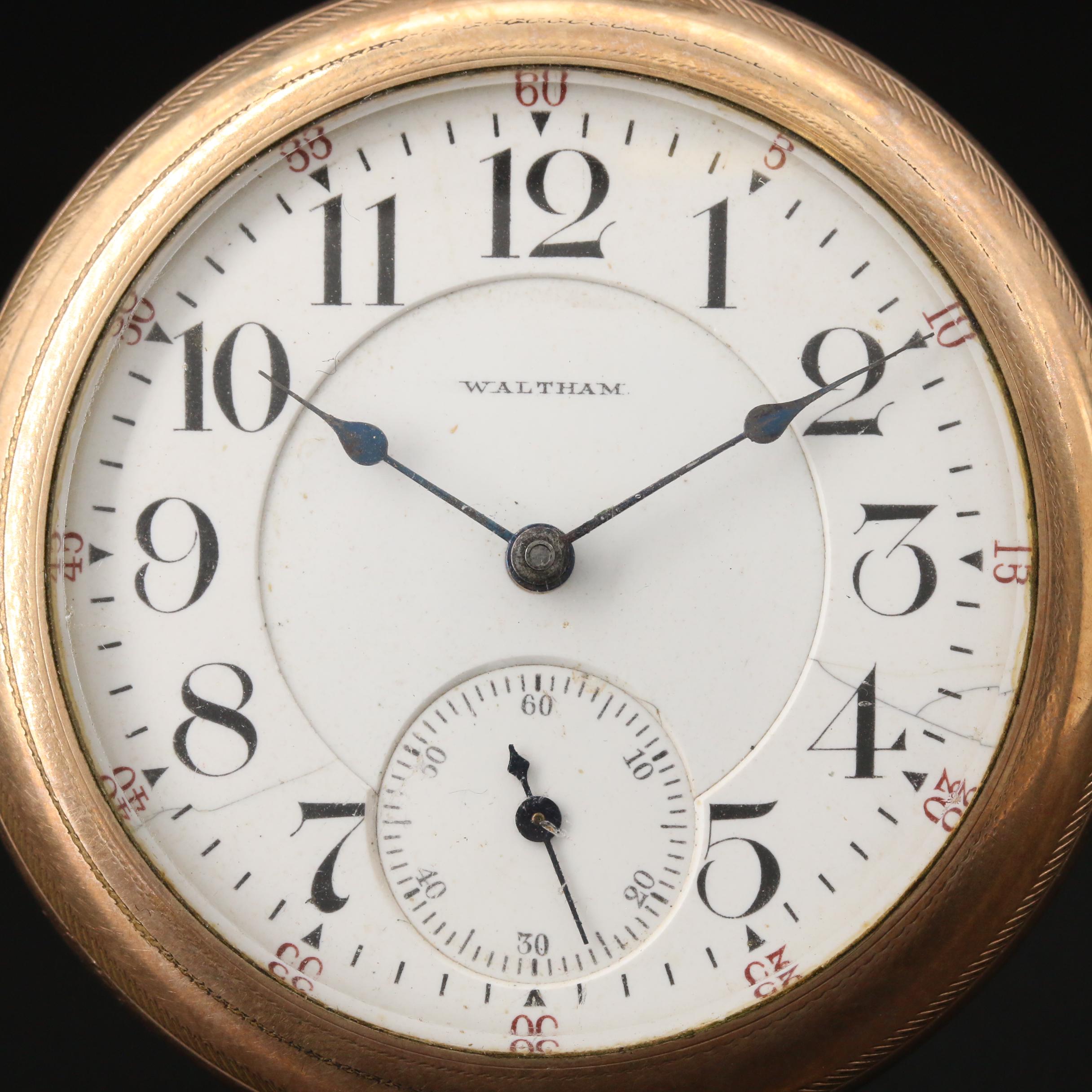 1902 Waltham "Crescent St." Pocket Watch