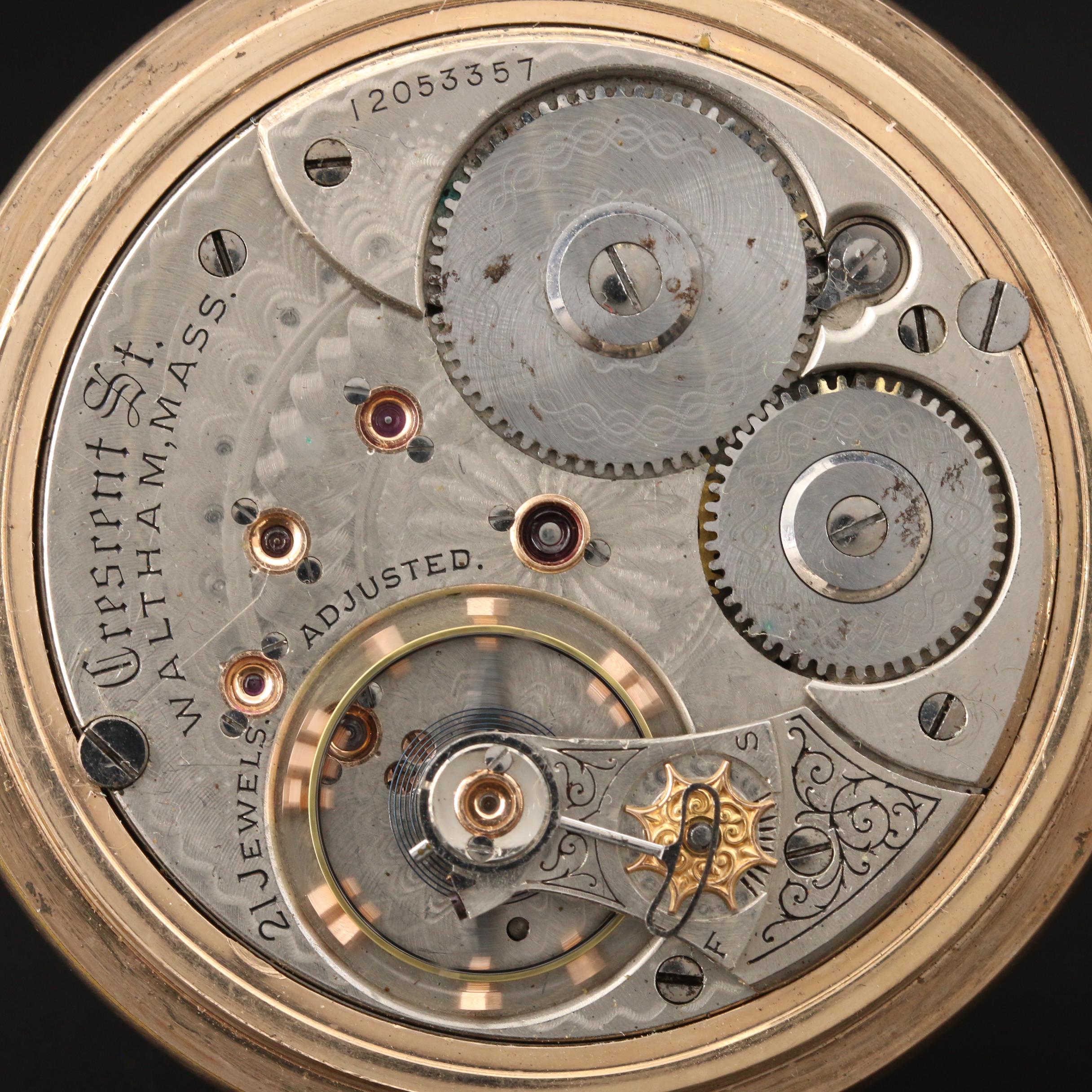 1902 Waltham "Crescent St." Pocket Watch