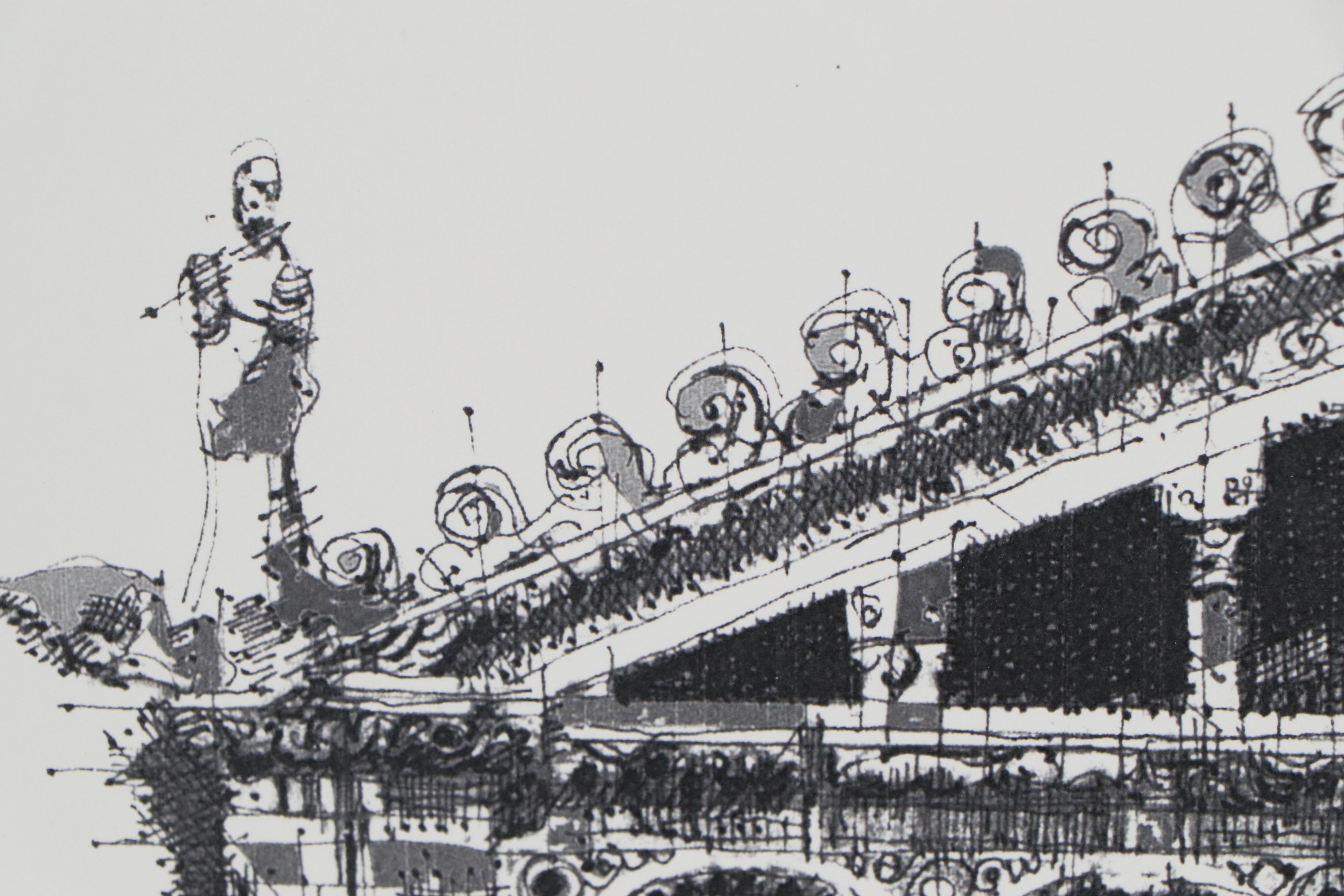 Robert Lackney Giclées of Italian Architecture, 21st Century