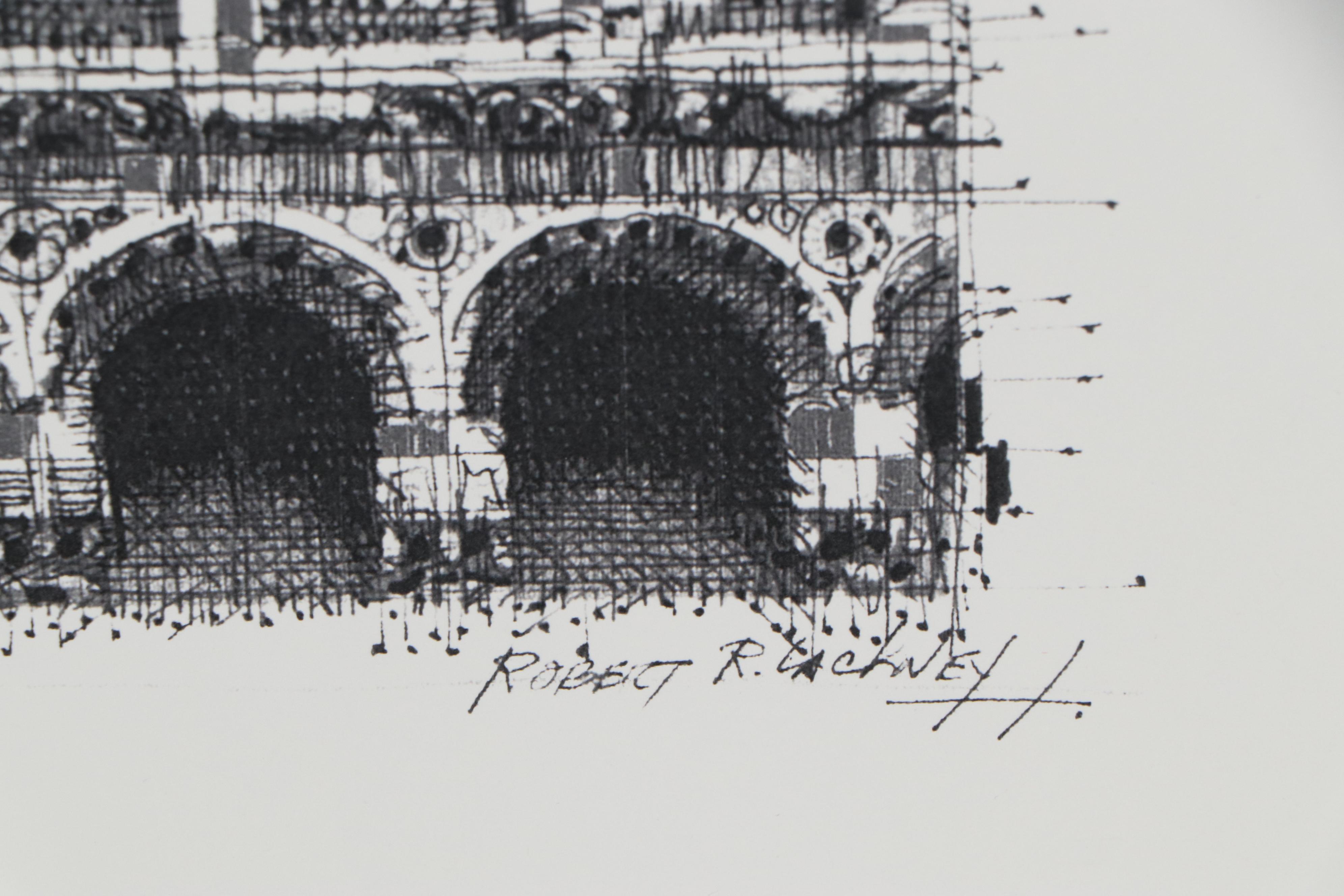 Robert Lackney Giclées of Italian Architecture, 21st Century