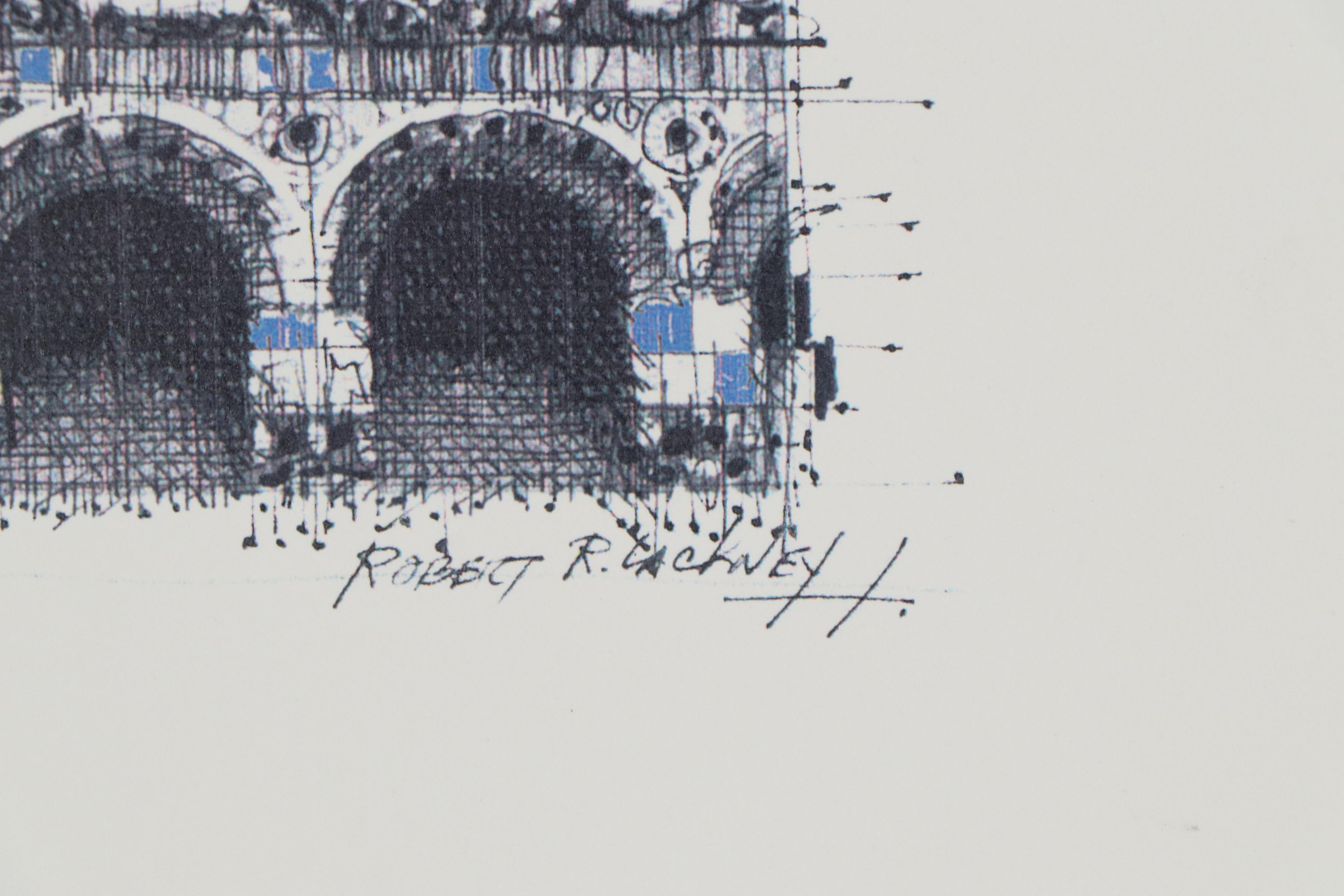 Robert Lackney Giclées of Italian Architecture, 21st Century