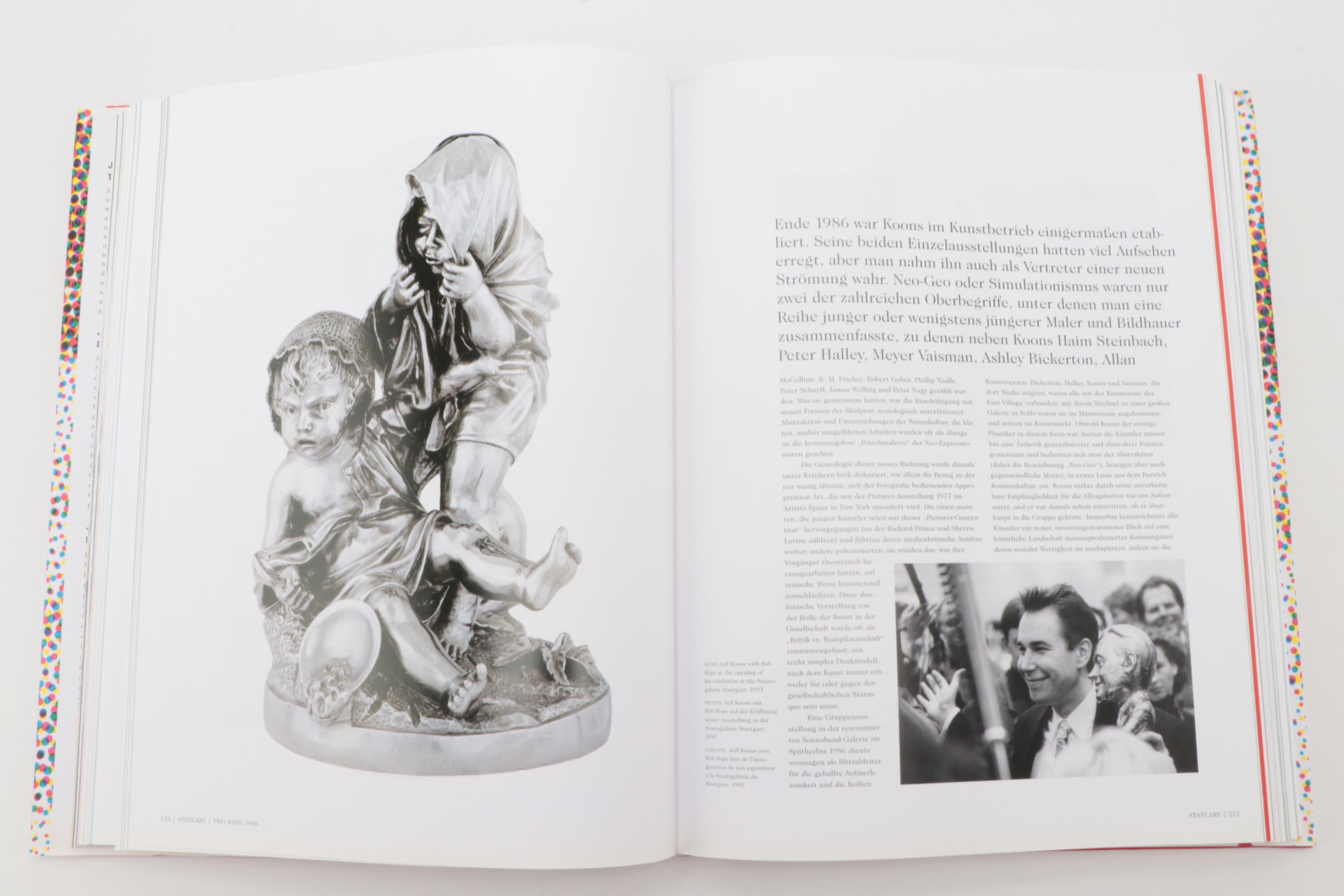 "Jeff Koons" Art Reference Book Edited by Hans Werner Holzwarth, 2009
