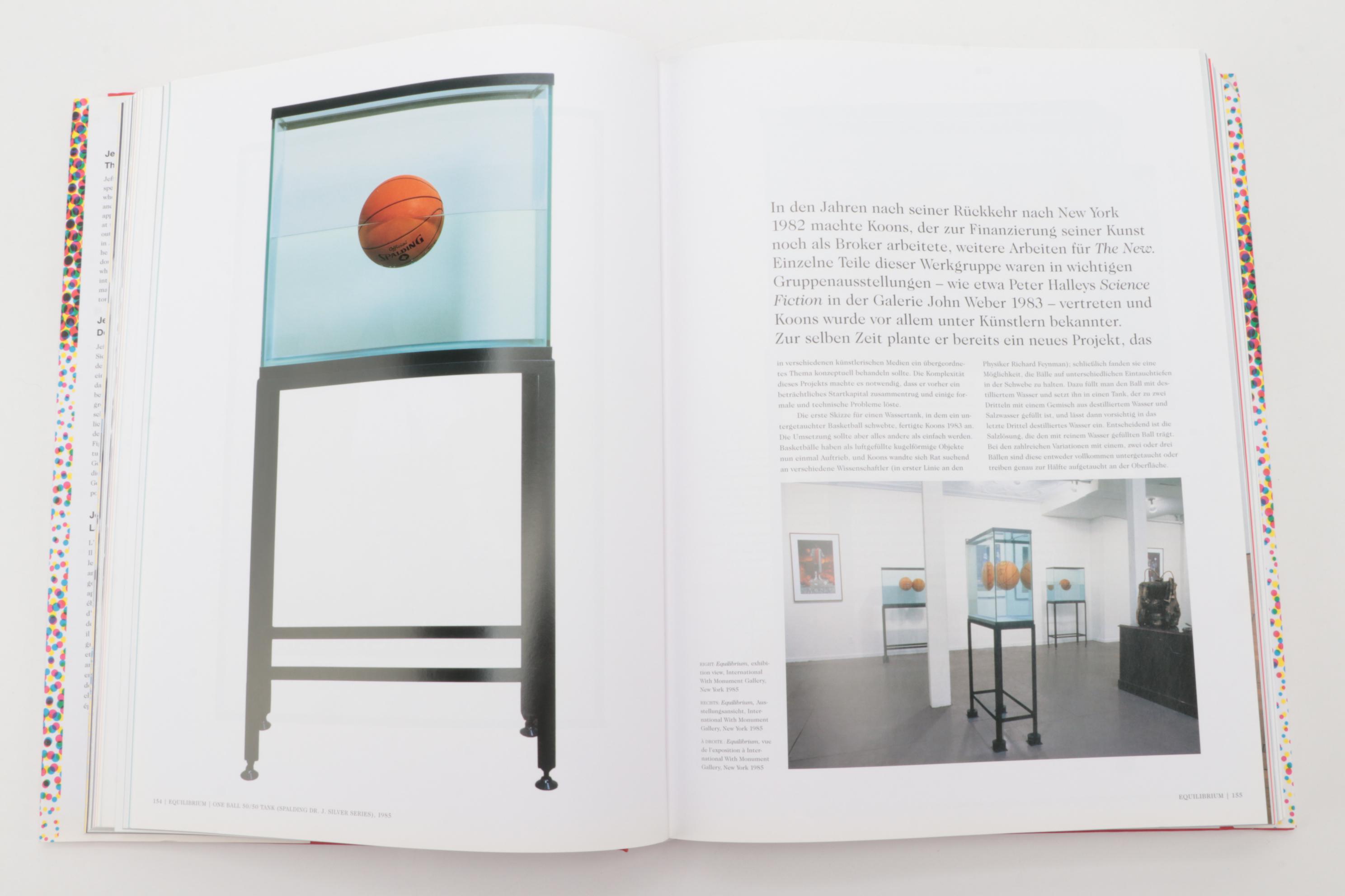 "Jeff Koons" Art Reference Book Edited by Hans Werner Holzwarth, 2009