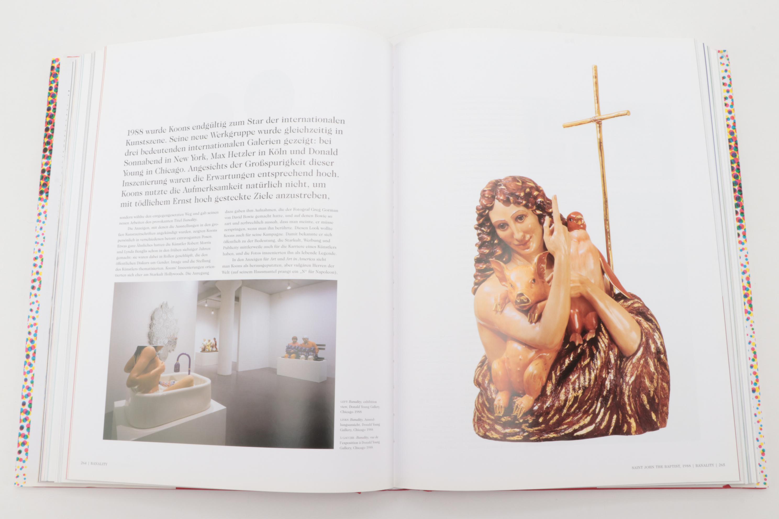 "Jeff Koons" Art Reference Book Edited by Hans Werner Holzwarth, 2009