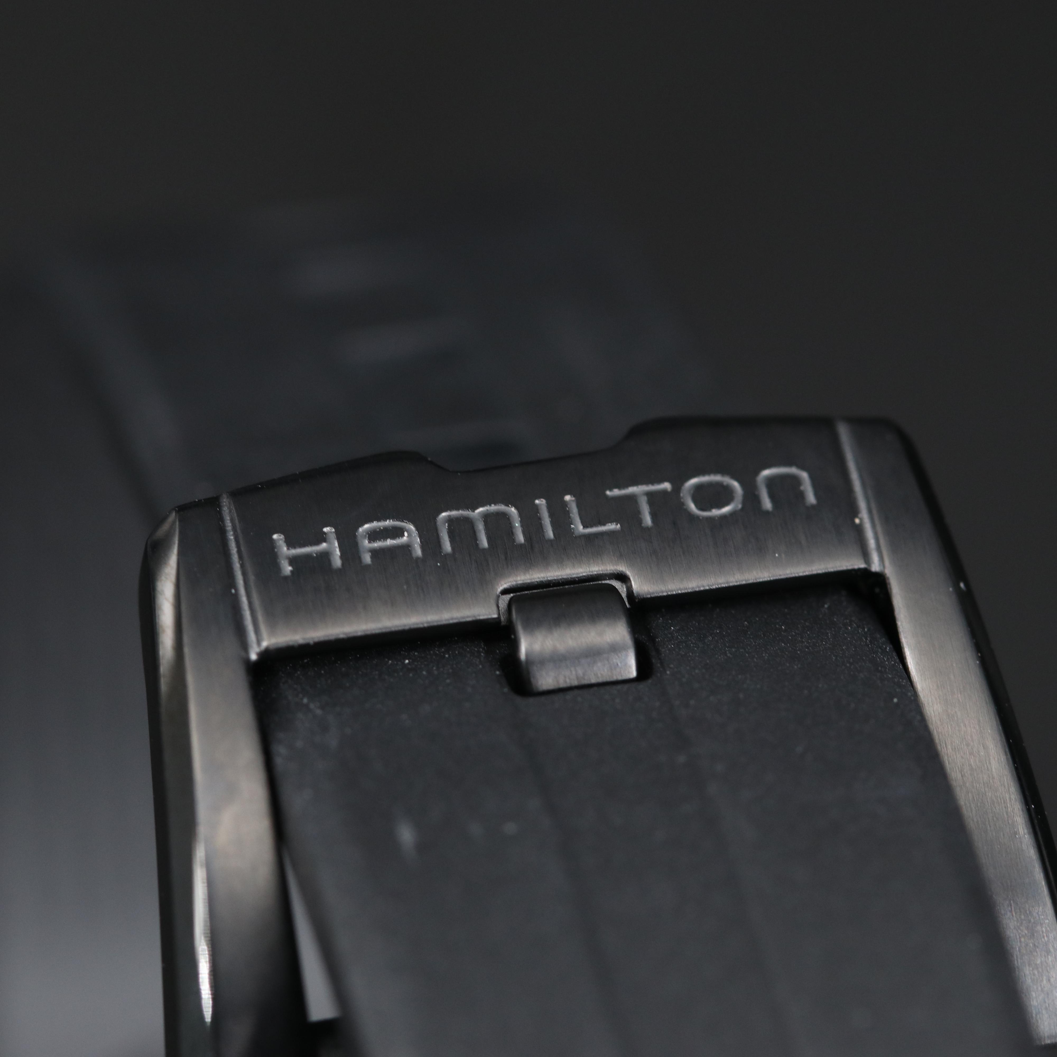 Hamilton "Ventura Elvis80" Stainless Steel and Black PVD Automatic Watch
