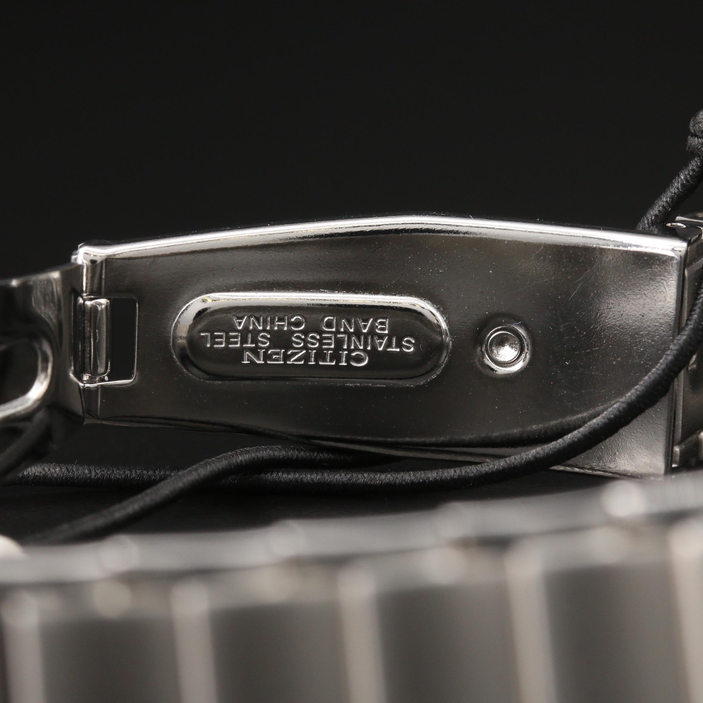 Citizen Eco-Drive Mickey Mouse Diamond and Stainless Steel Watch