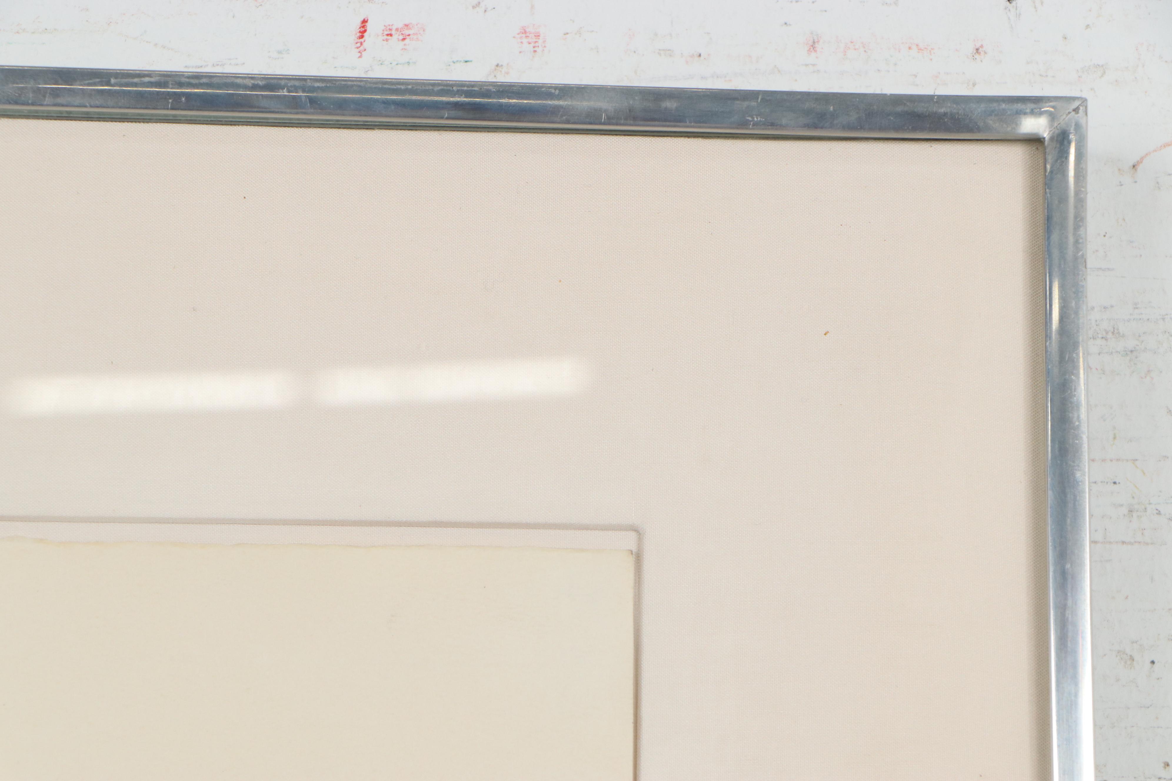 Ink Drawing of Female Nude, 1964