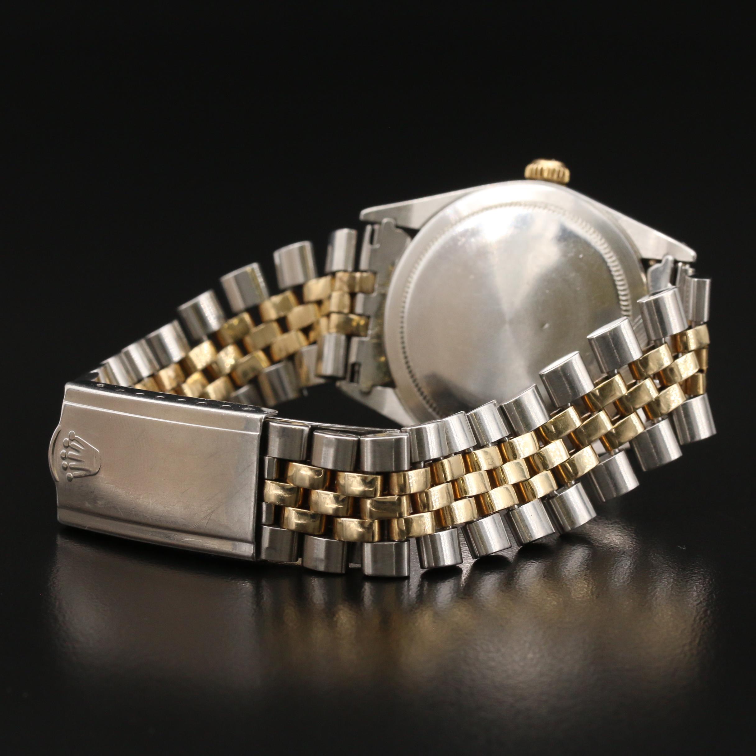 1966 Rolex "Datejust" Turn-O-Graph 14K and Stainless Steel Automatic Watch