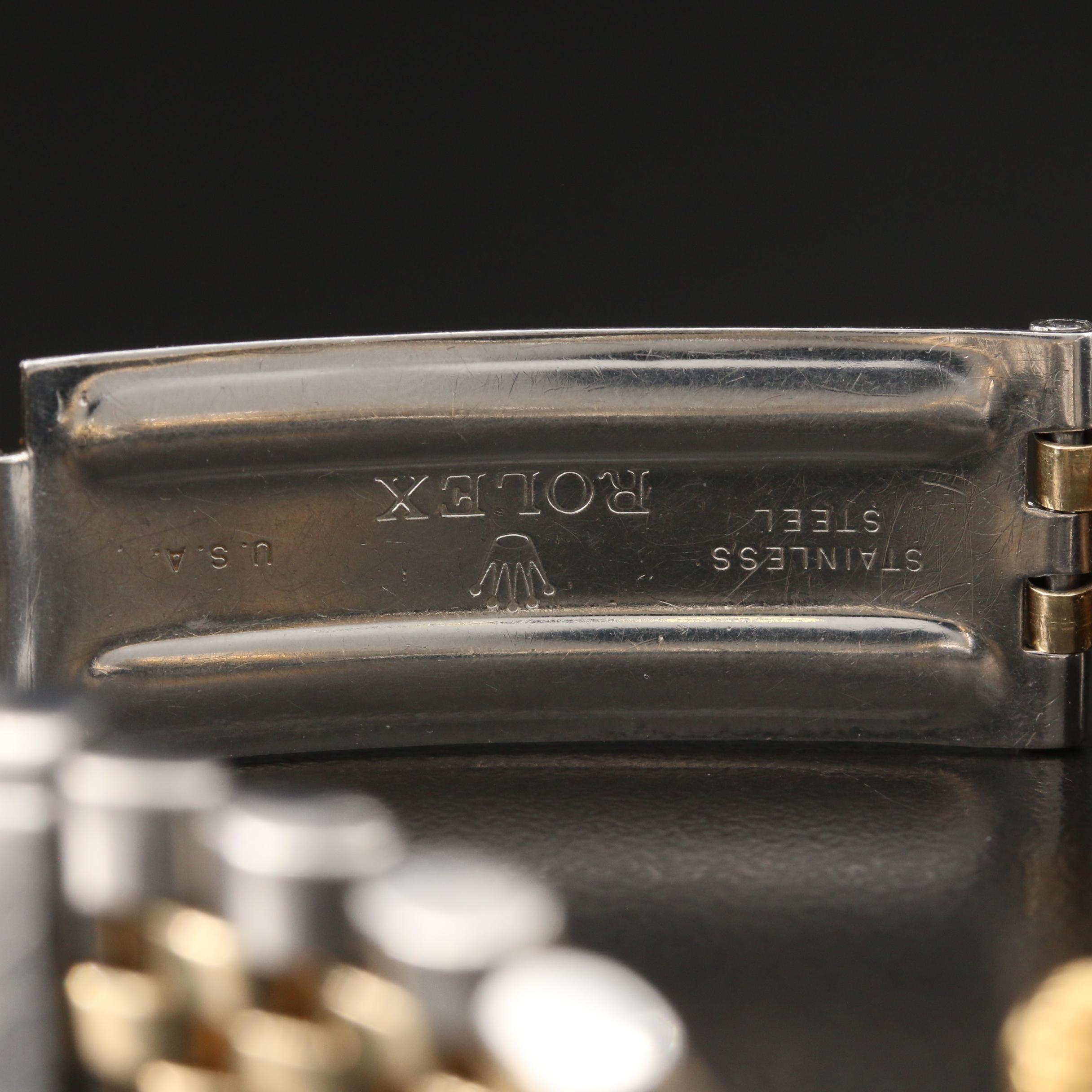 1966 Rolex "Datejust" Turn-O-Graph 14K and Stainless Steel Automatic Watch