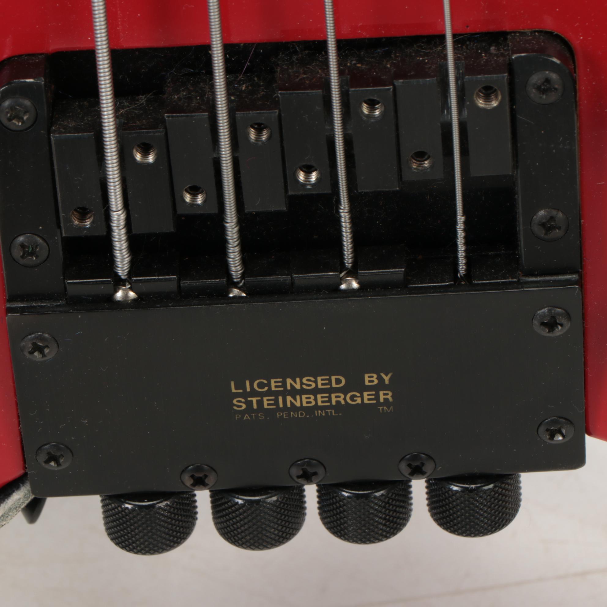 Burnside Electric Street Bass with Steinberger Licensed Tuner and Hardcover Case