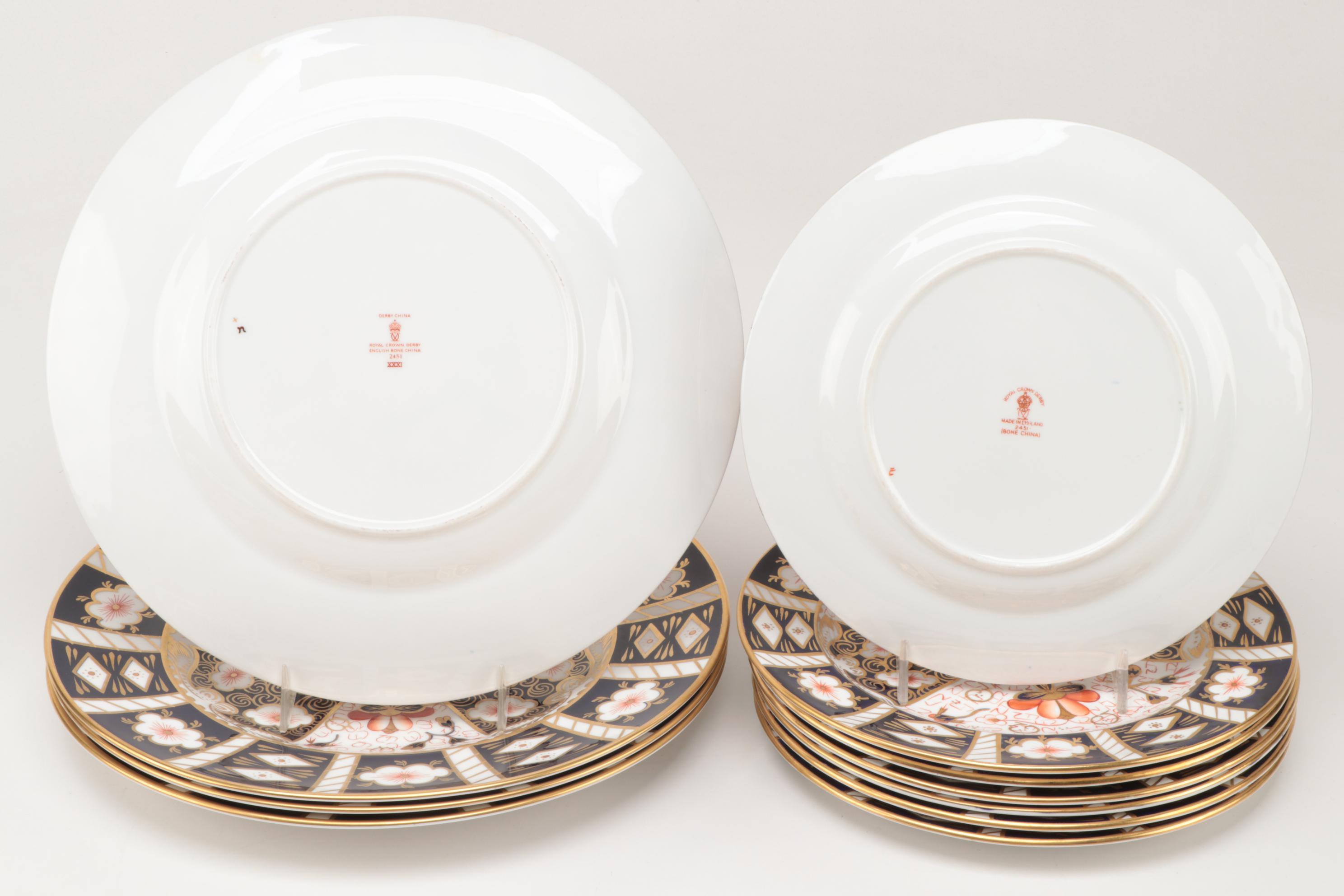 Royal Crown Derby "Traditional Imari" Bone China Dinnerware