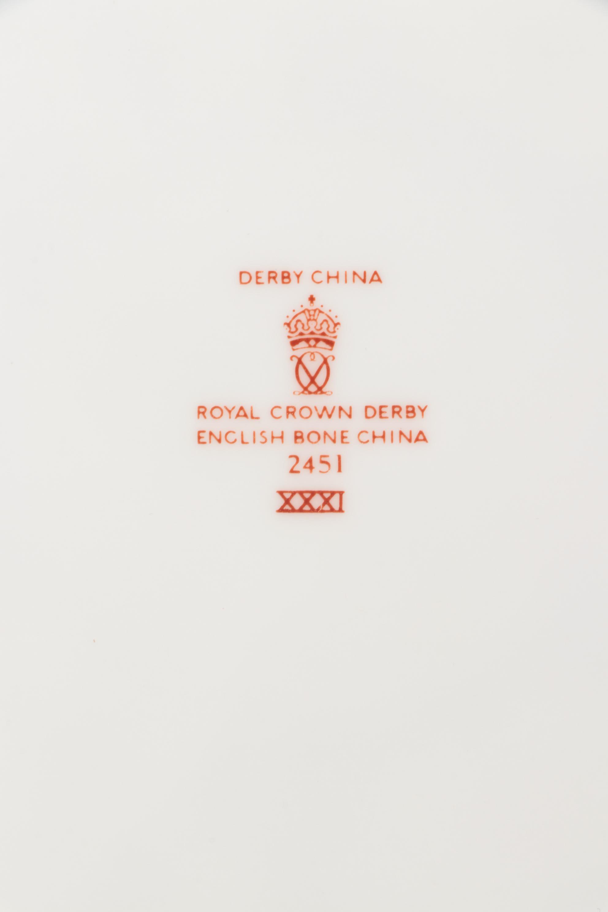 Royal Crown Derby "Traditional Imari" Bone China Dinnerware