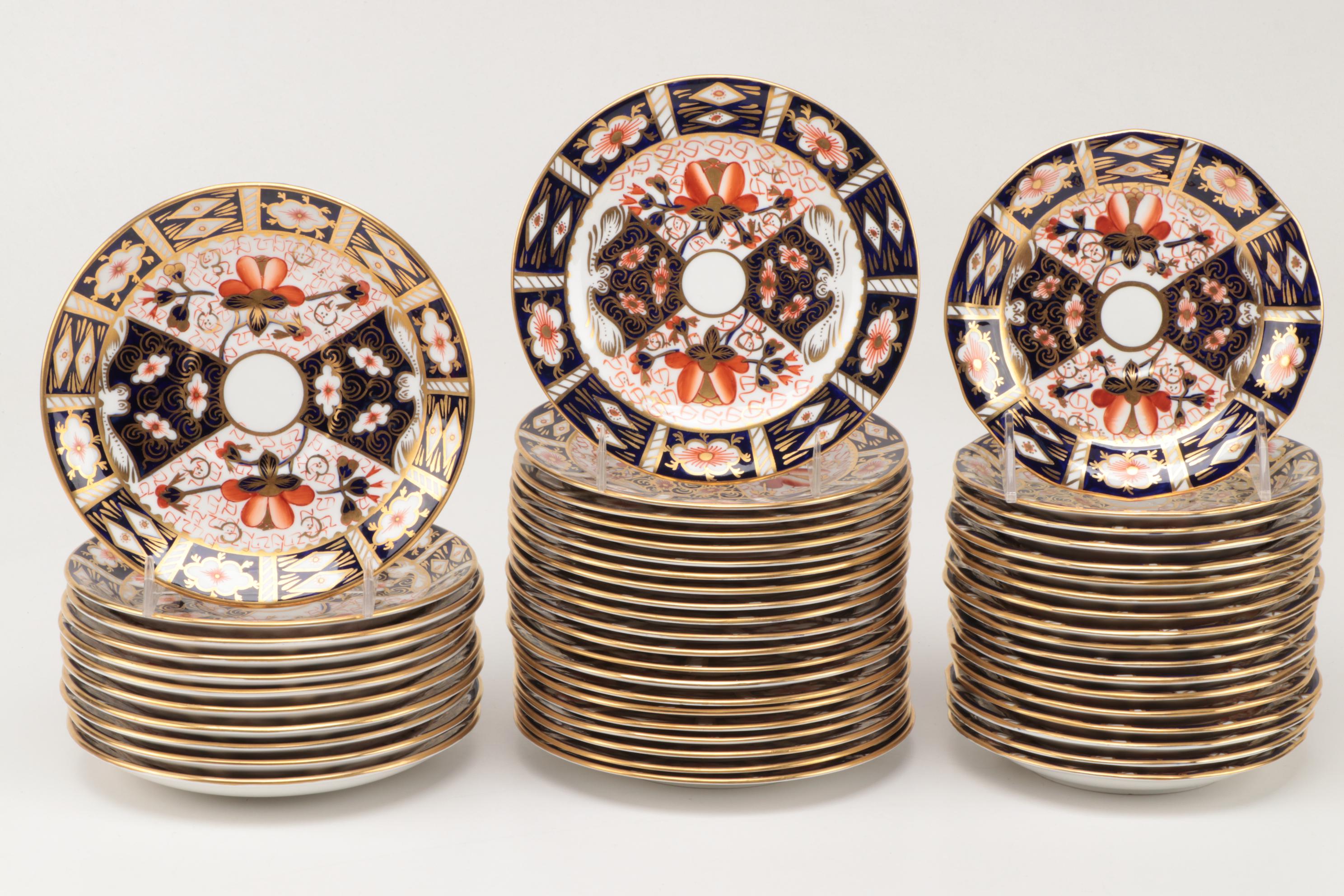 Royal Crown Derby "Traditional Imari" Bone China Dinnerware