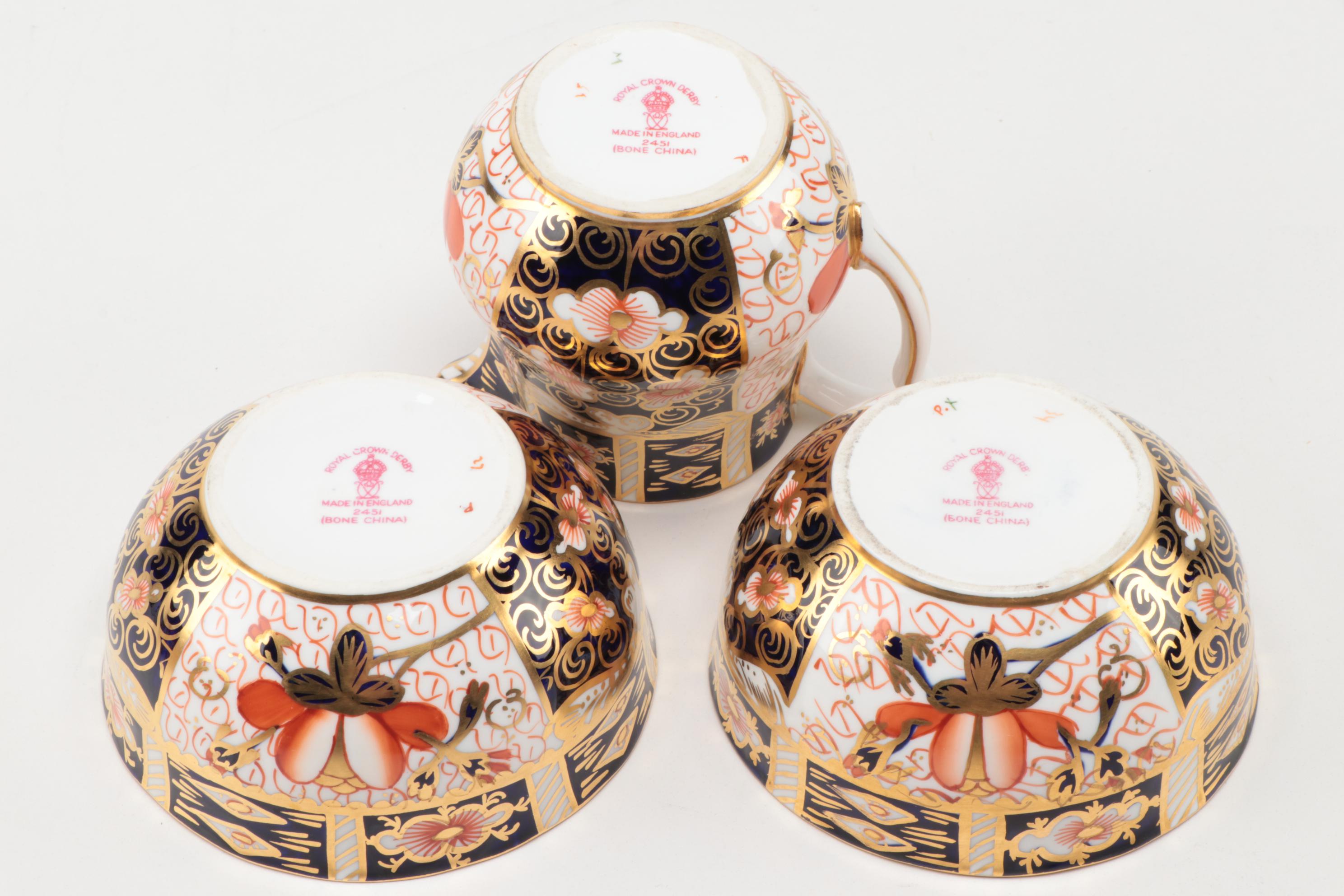 Royal Crown Derby "Traditional Imari" Bone China Dinnerware