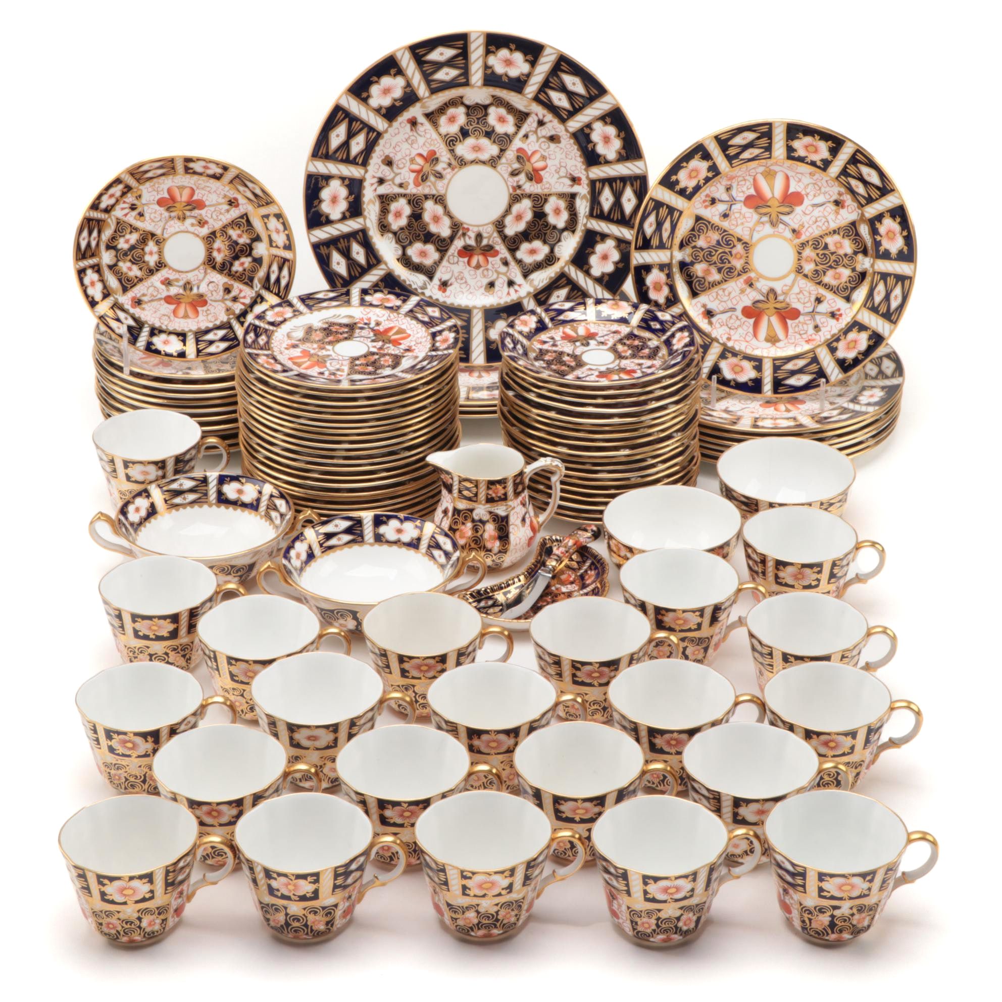 Royal Crown Derby "Traditional Imari" Bone China Dinnerware