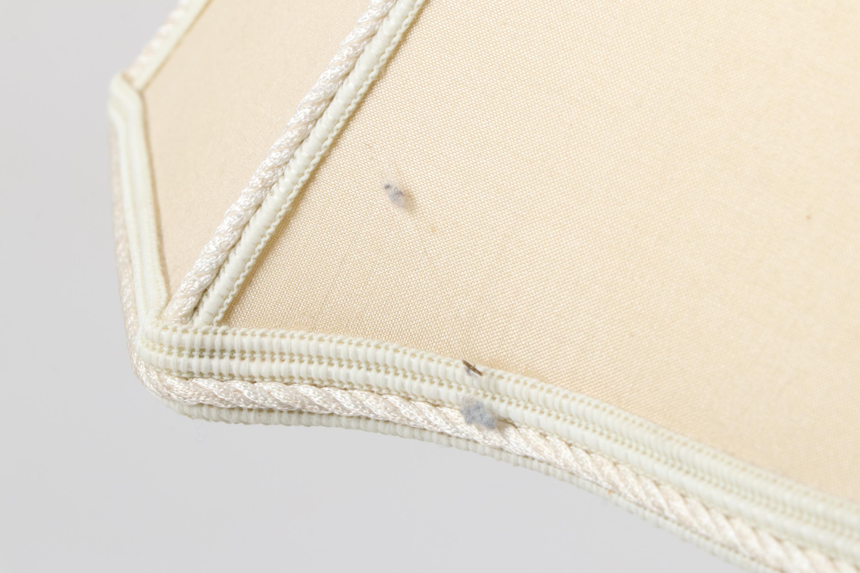 Bob Timberlake Hand-Painted Woodland Motif Ceramic Vase Table Lamp