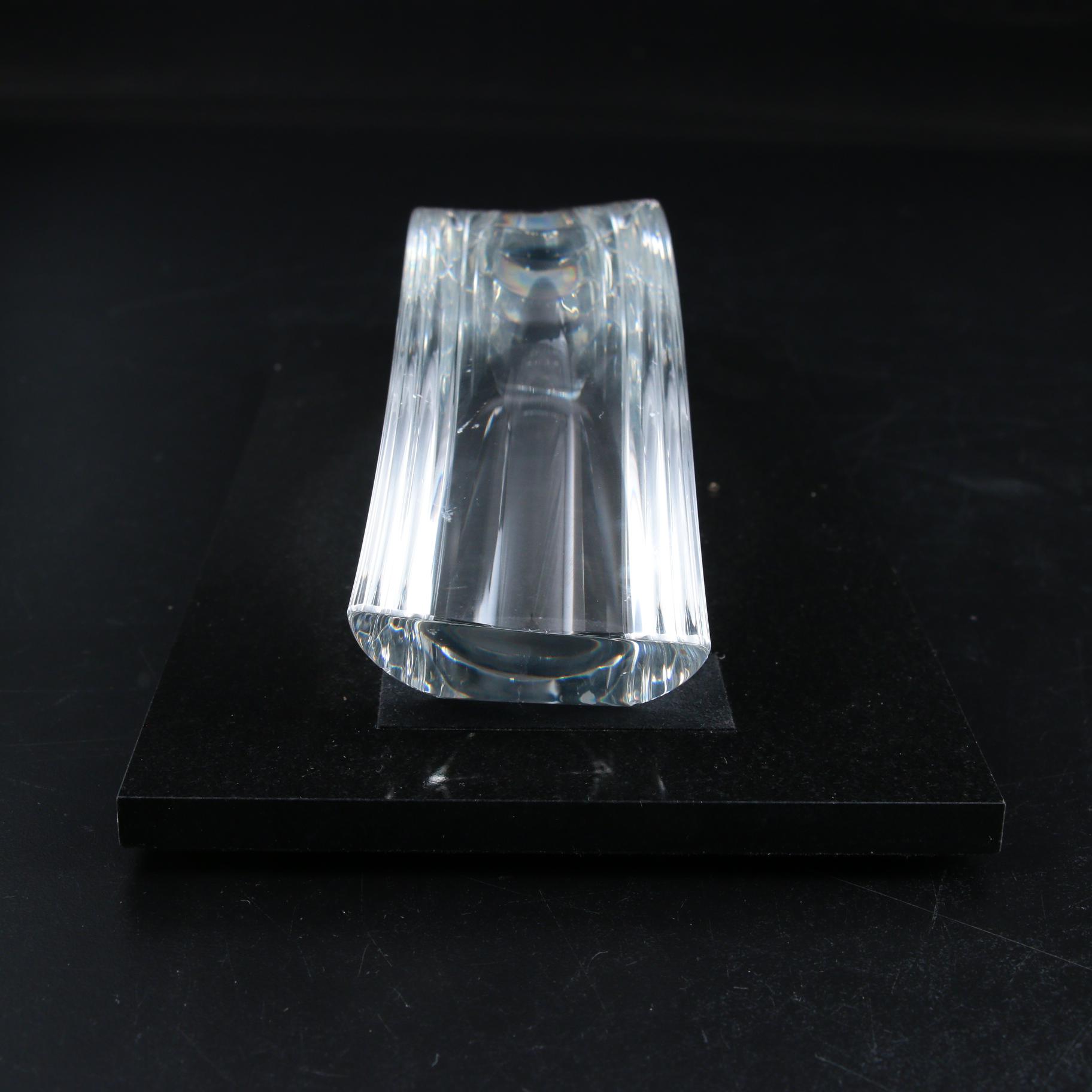 Steuben Art Glass "Partnership" Sculpture Designed by Robert Cassetti