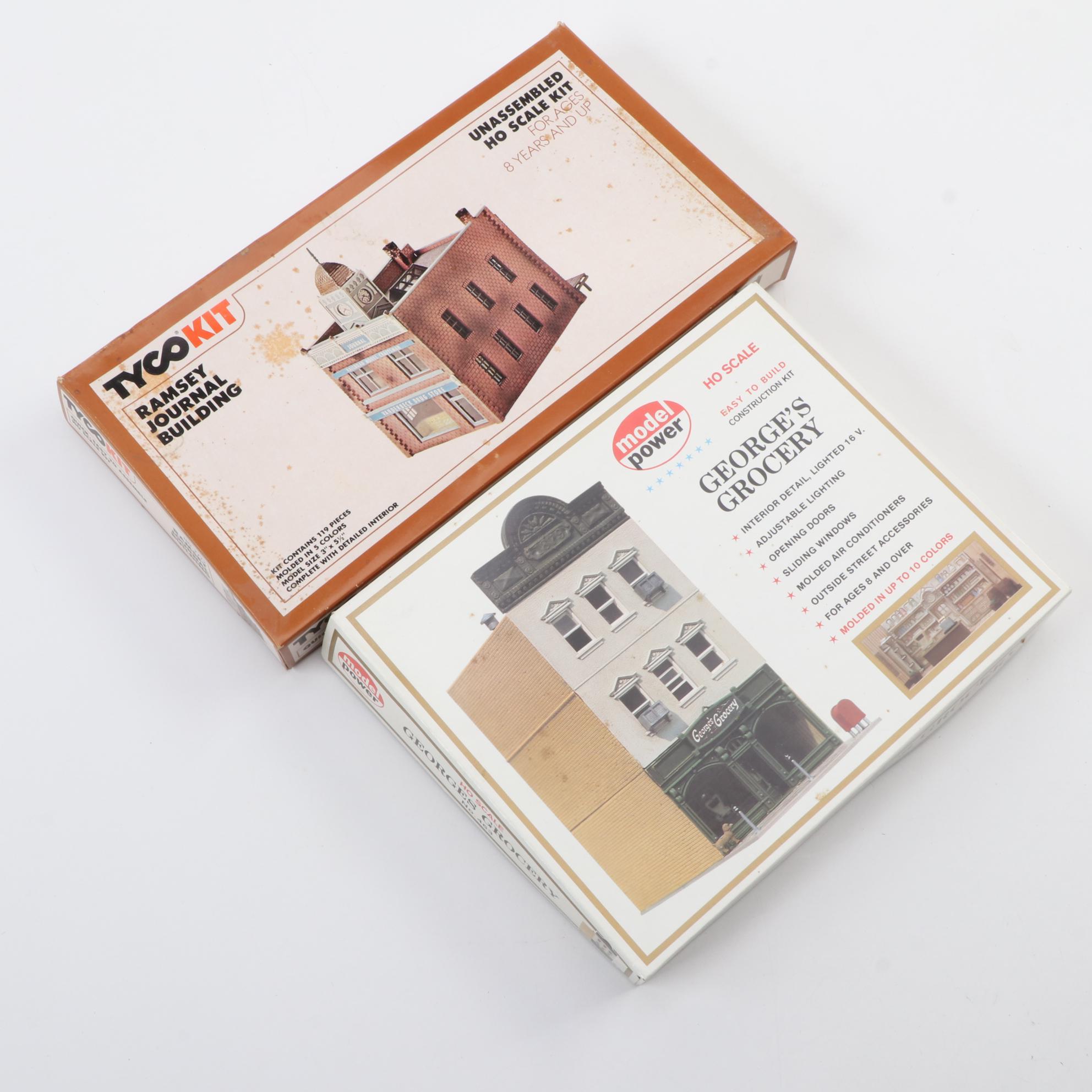 Model Power, Tyco, Life-Like and More HO Scale Model Train Building Kits