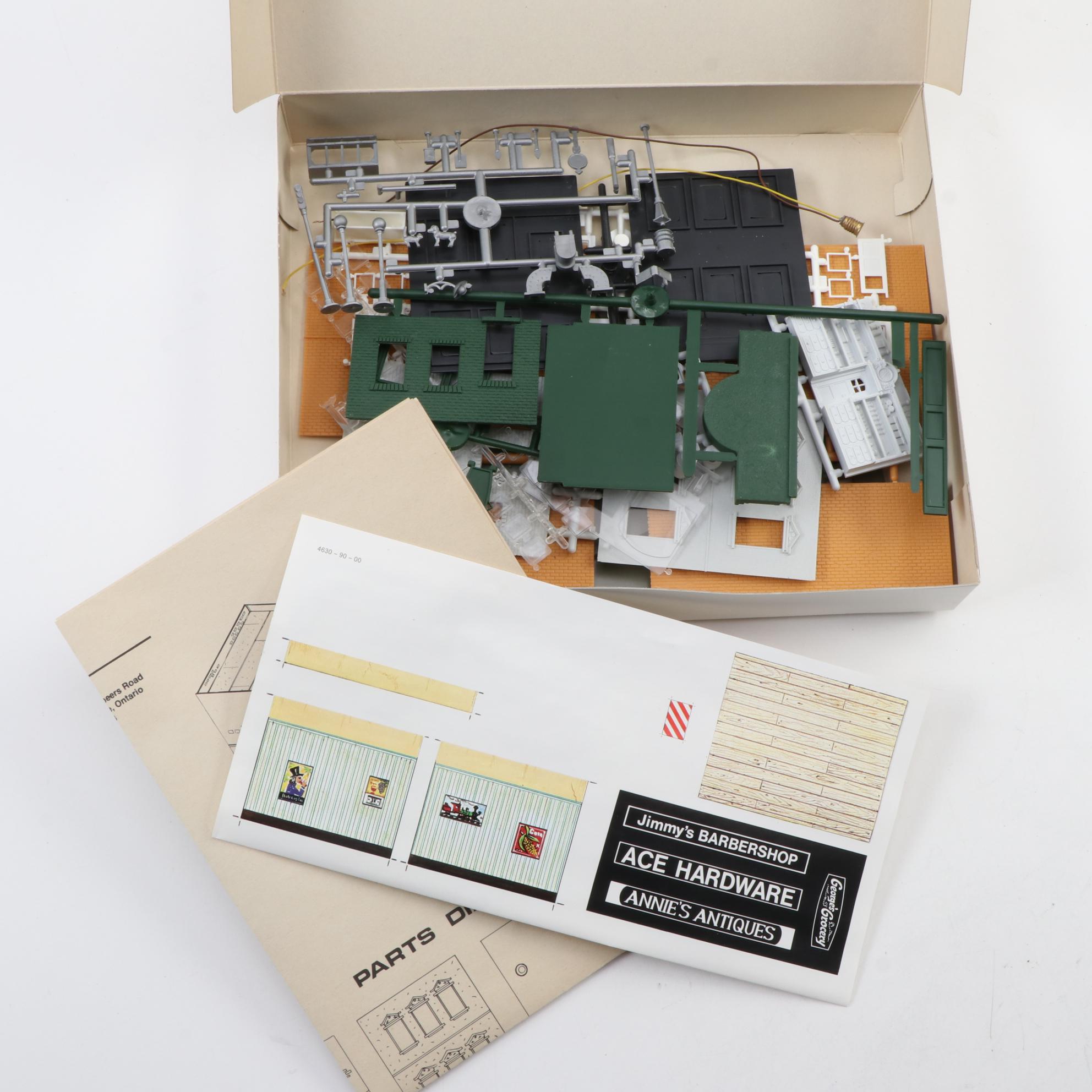 Model Power, Tyco, Life-Like and More HO Scale Model Train Building Kits