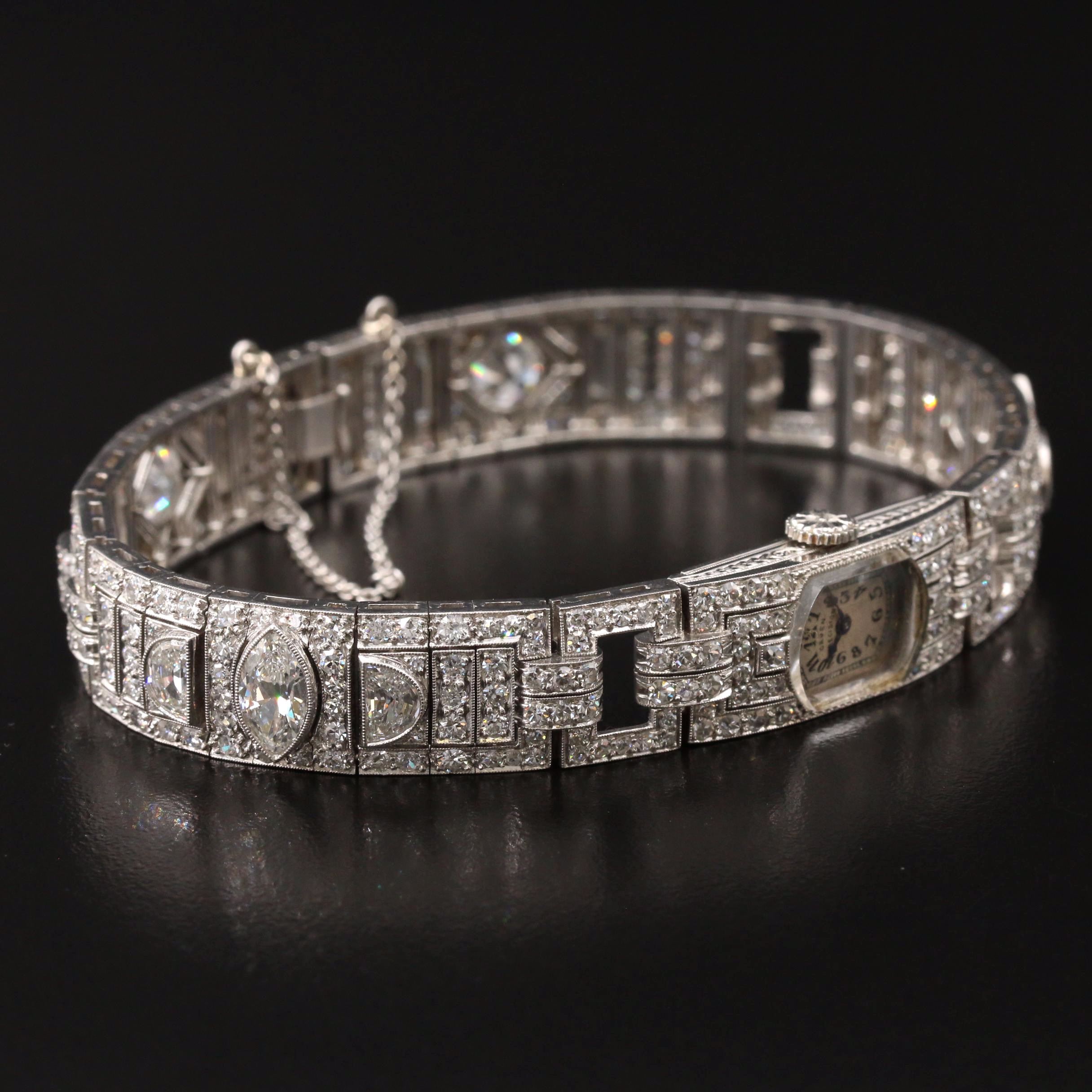 Co Founder Fred Gruen's Gifted 13.73 CTW Diamond Timepiece To His Wife Matilda