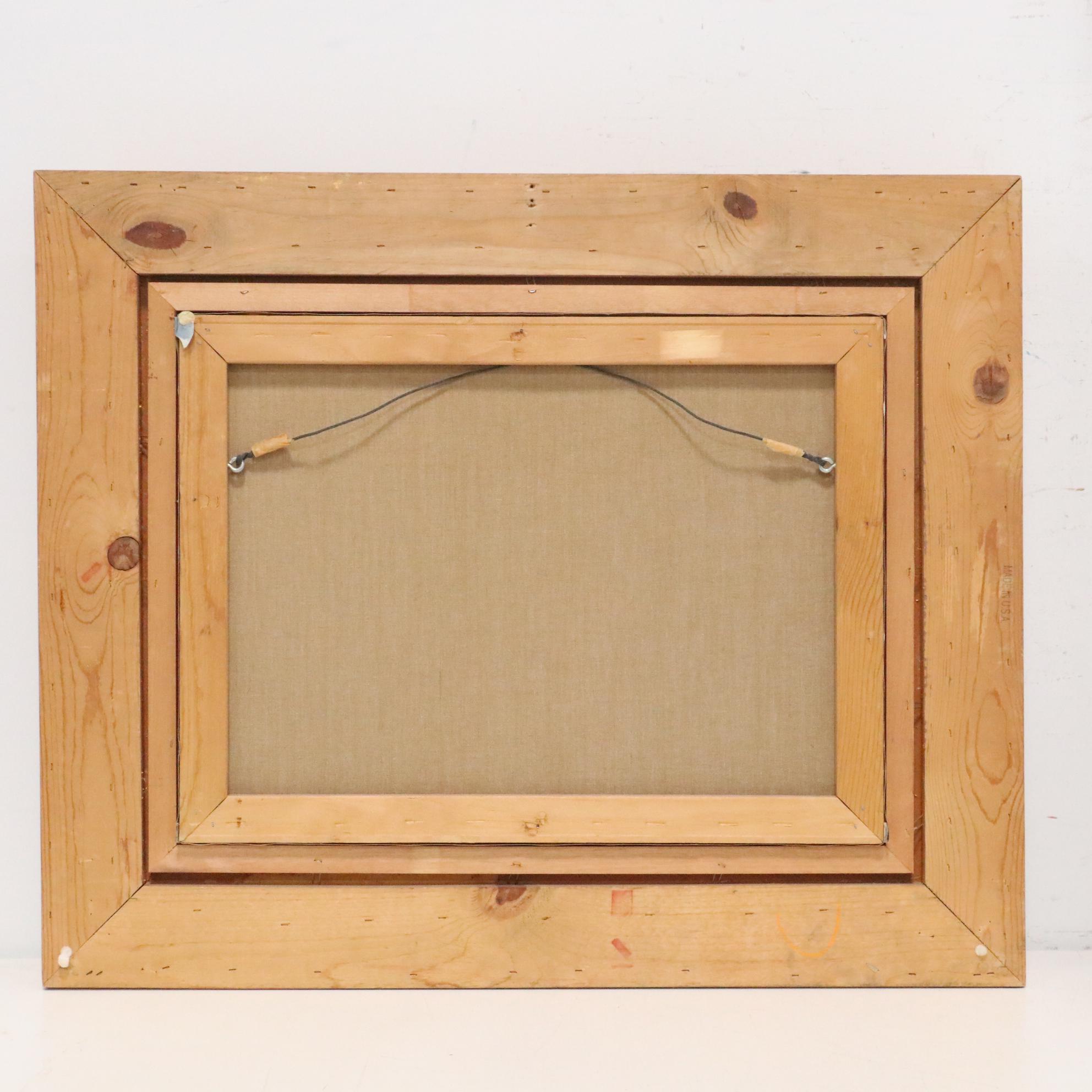 Oil Painting of an Early 20th Century Parisian Street Scene, 21st Century