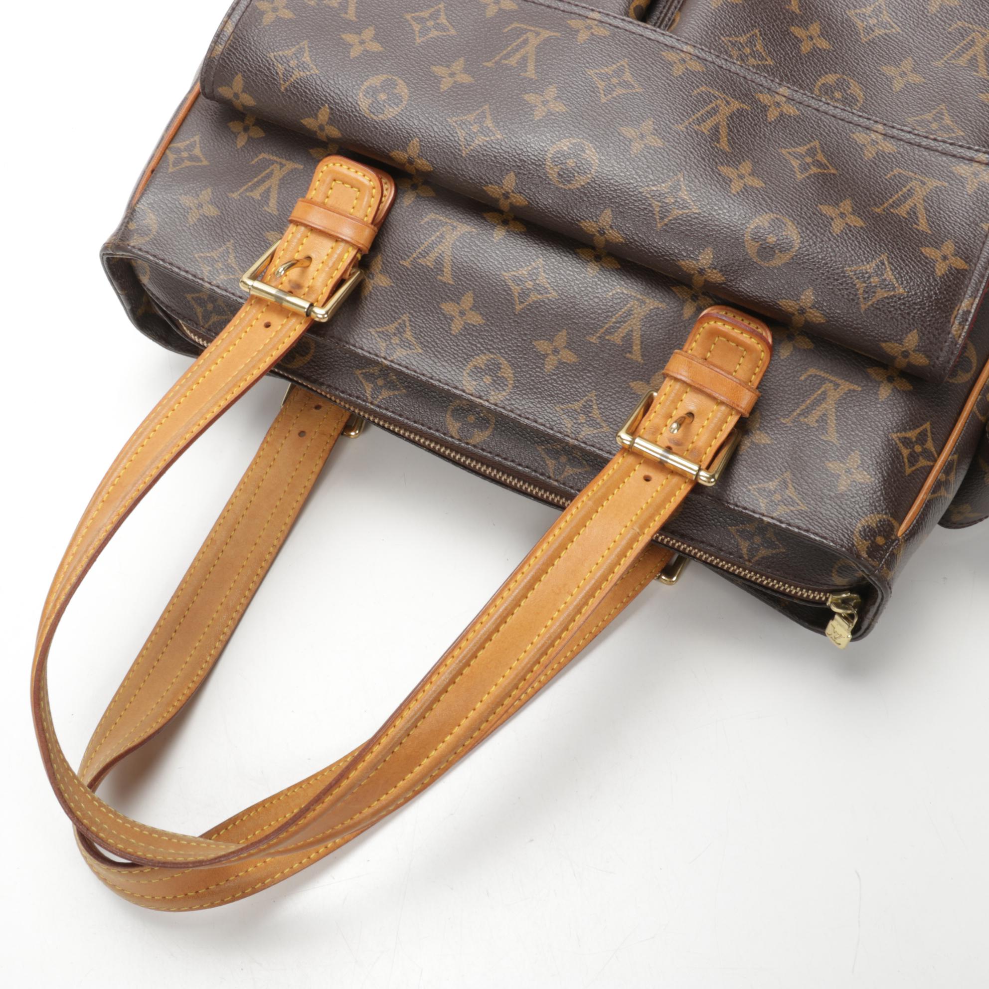 Louis Vuitton Viva Cite GM Shoulder Bag in Monogram Canvas and Vachetta Leather