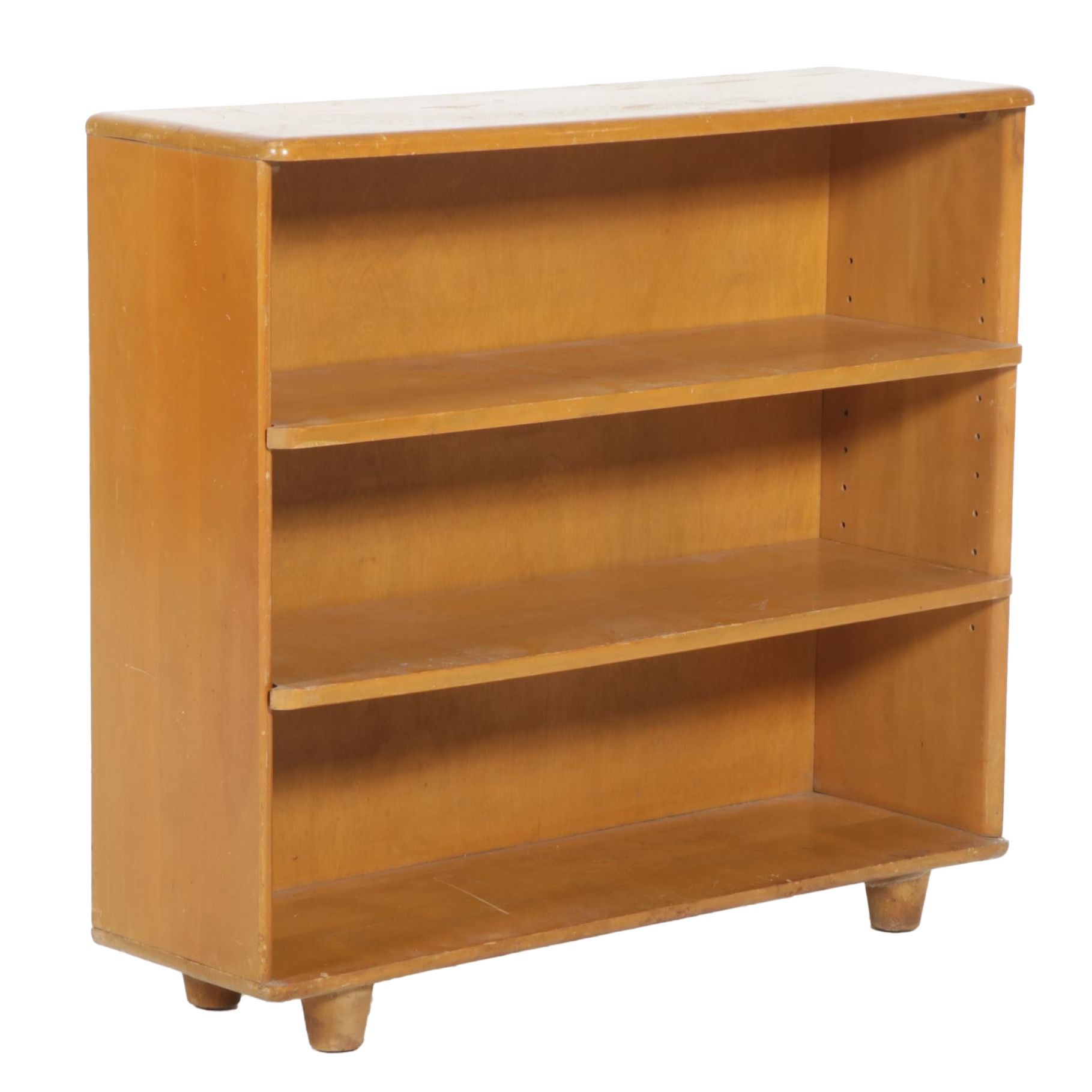 Heywood-Wakefield Mid Century Modern Birch Bookcase, Model C-3970