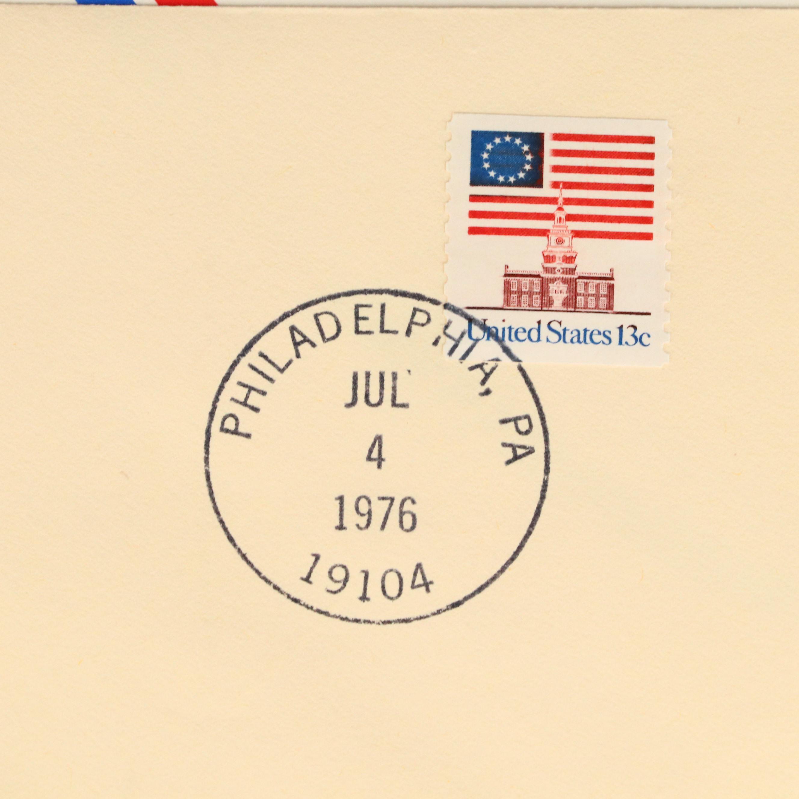 American Revolution Bicentennial Commemorative First Day Covers, 1976–1977